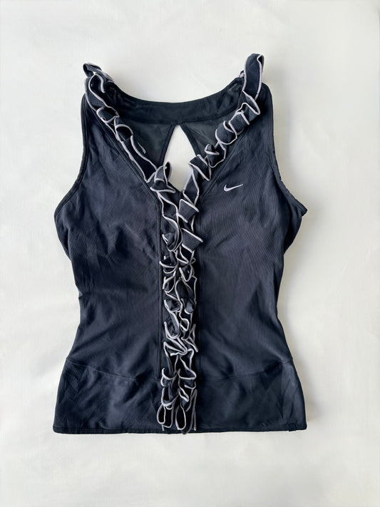 00’s Nike ruffle sports tank | Size 10