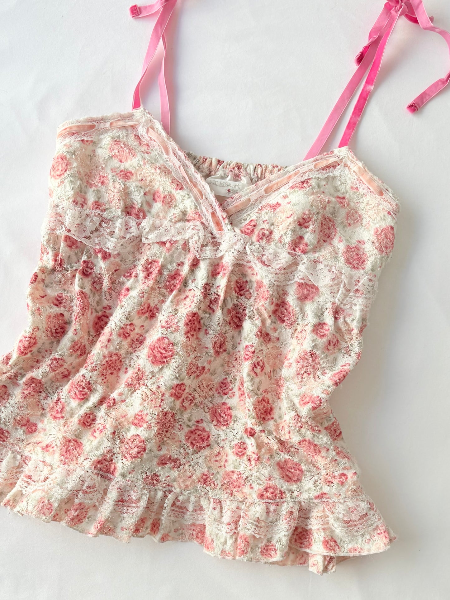 00’s Liz Lisa babydoll floral top | Size 6-8
