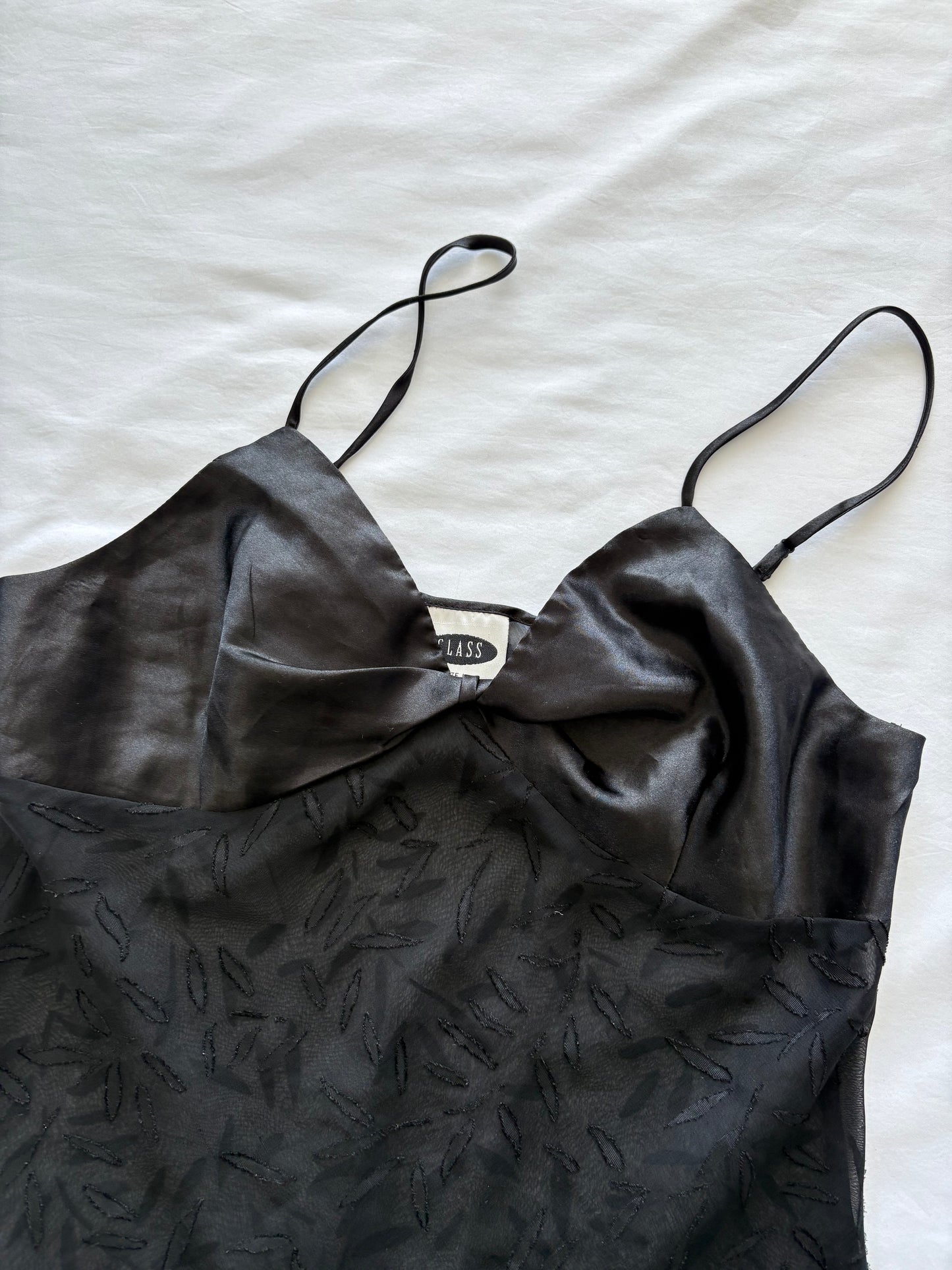 00’s Sheer mini slip dress | Size large