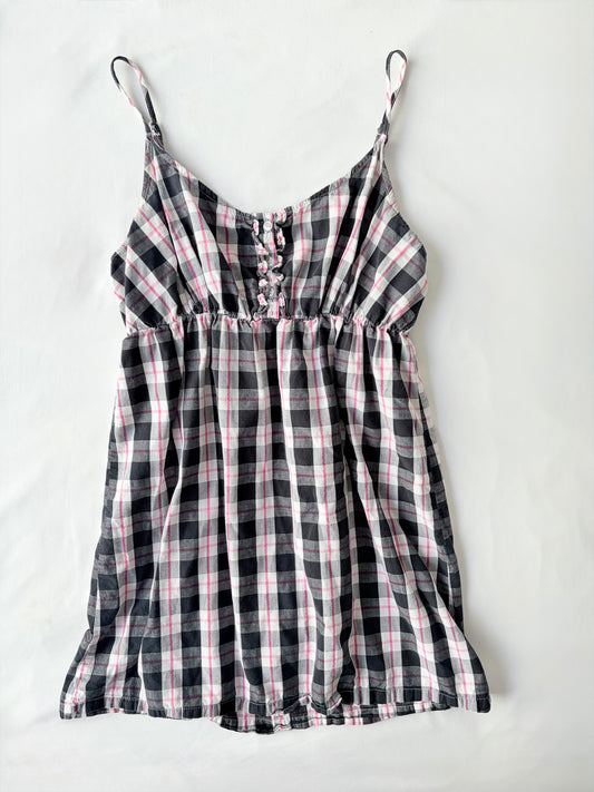 00’s Eves Secret plaid mini dress | Size medium