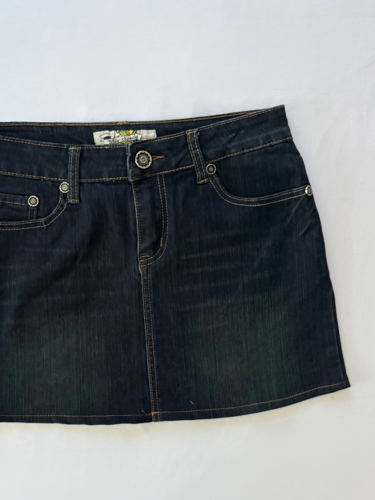 00’s Angel wings denim skirt | Size 10