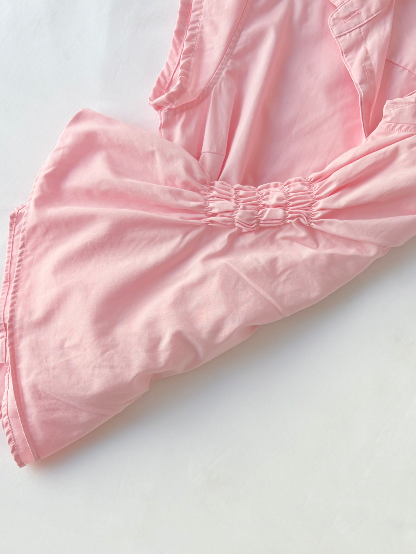 00’s East Boy pink cinched shirt | Size 10