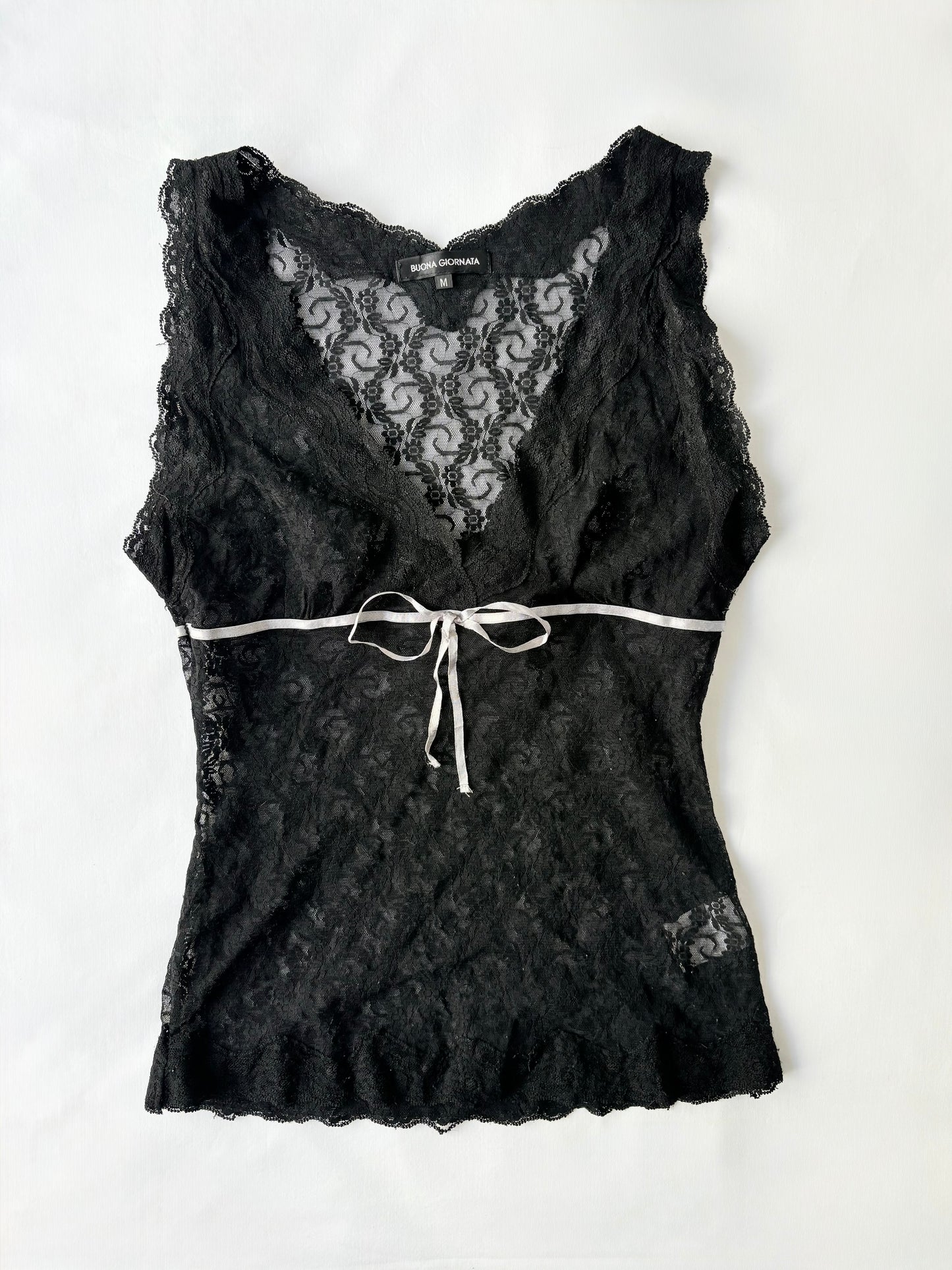00’s Buona Giornata lace top | Size medium