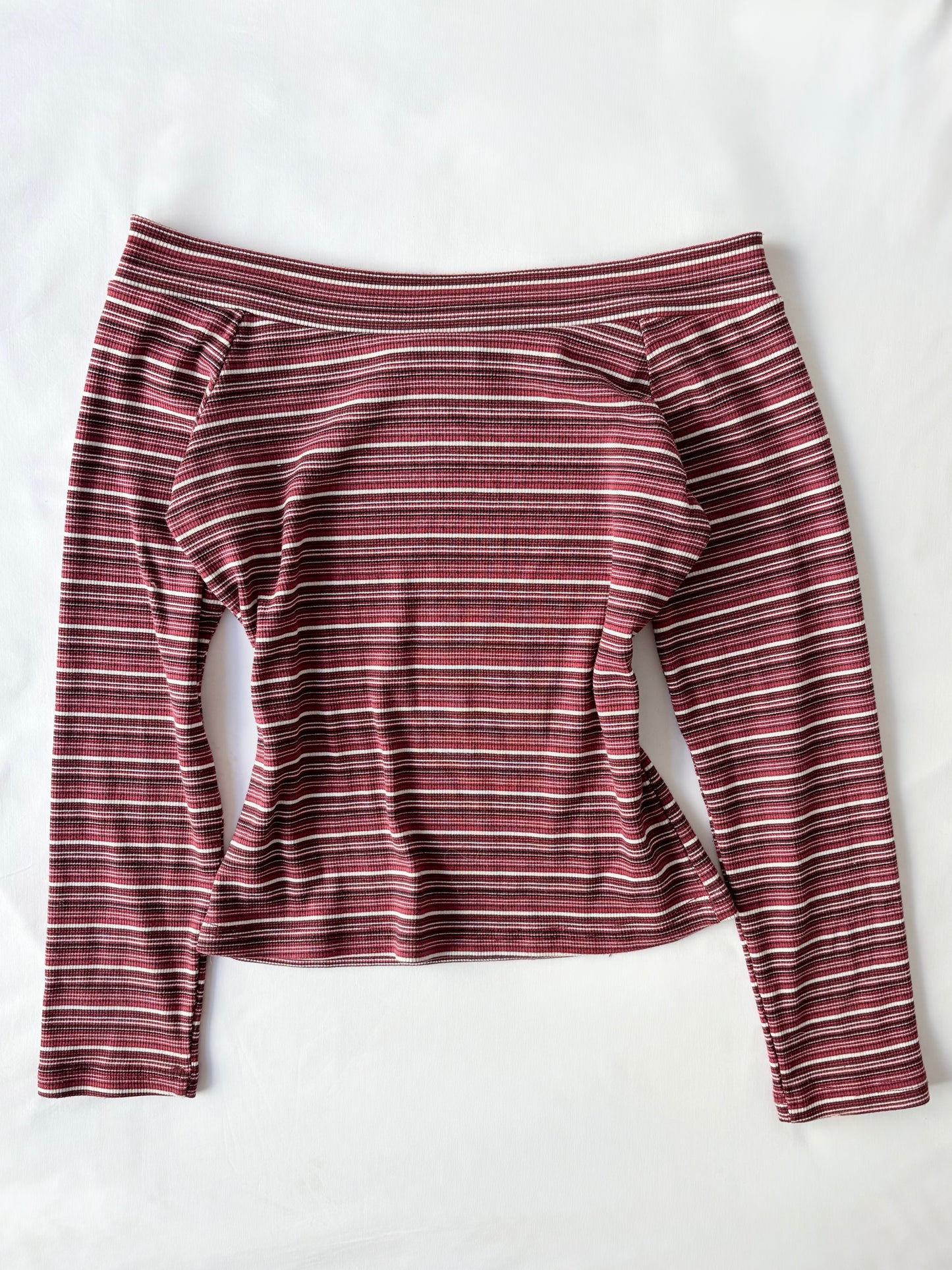 00’s Si Belle pink off the shoulder top | Size 12