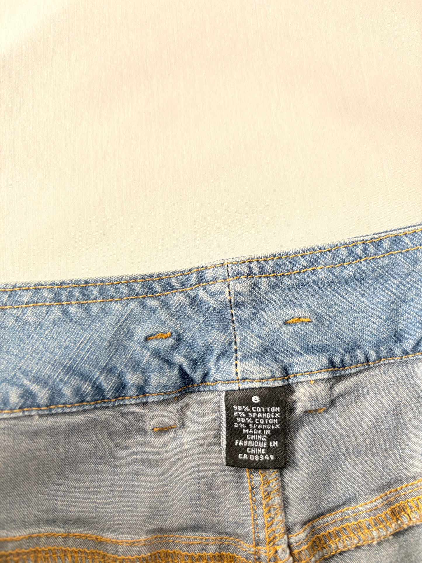 00’s Ralph Lauren denim midi skirt | Size 8