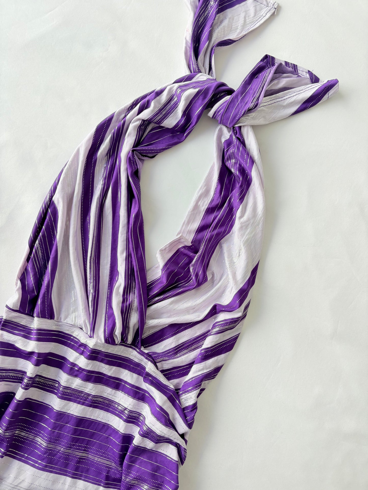 00’s Purple USA halter top | Size medium