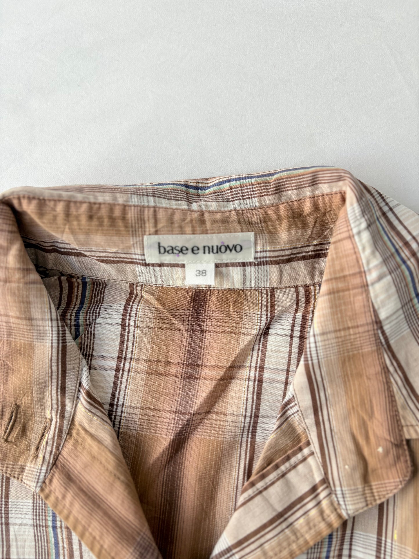 00’s Base e Nuovo cinched shirt | Size 8