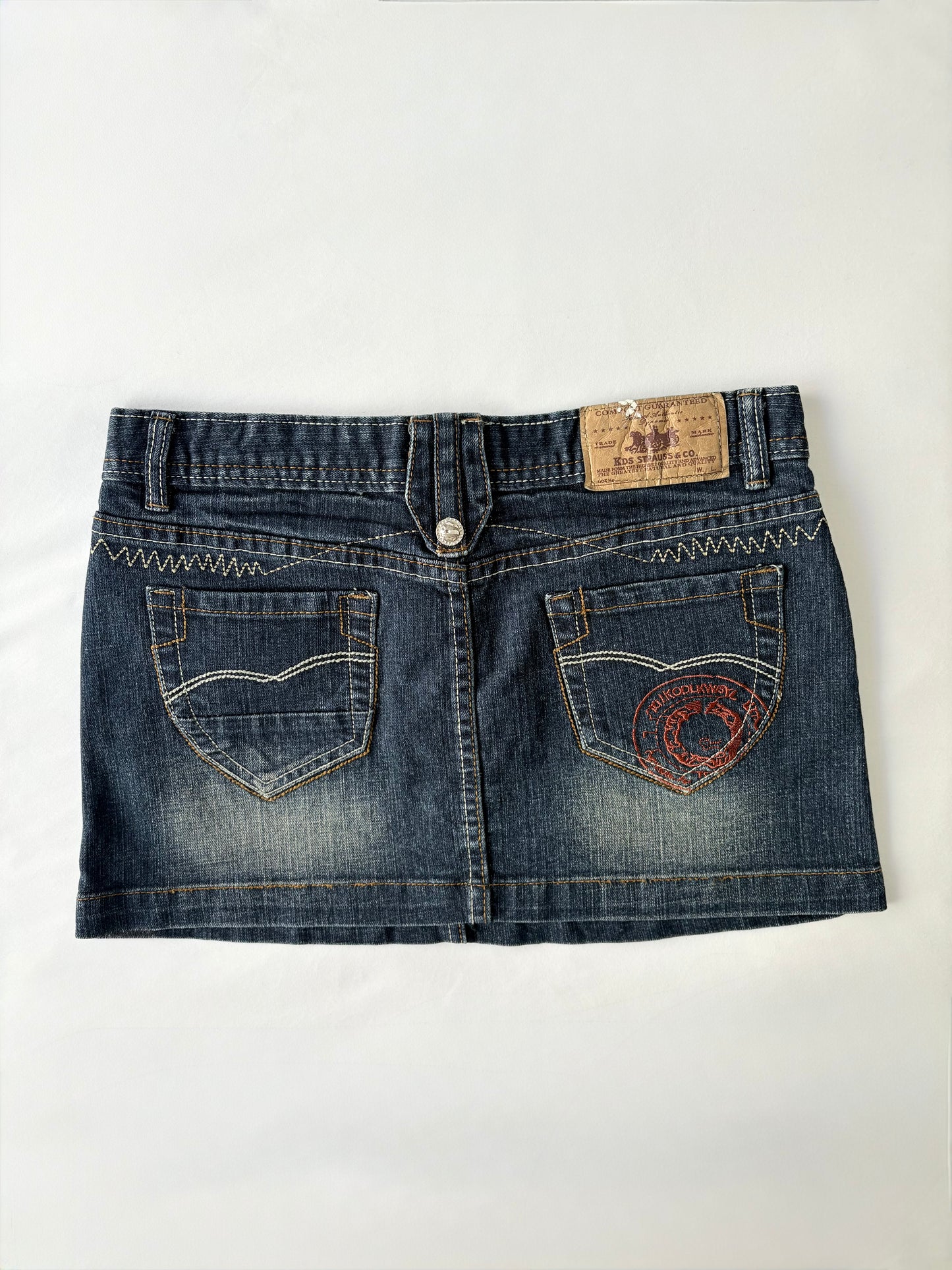 00’s Jeans Best embroidered skirt | Size 8