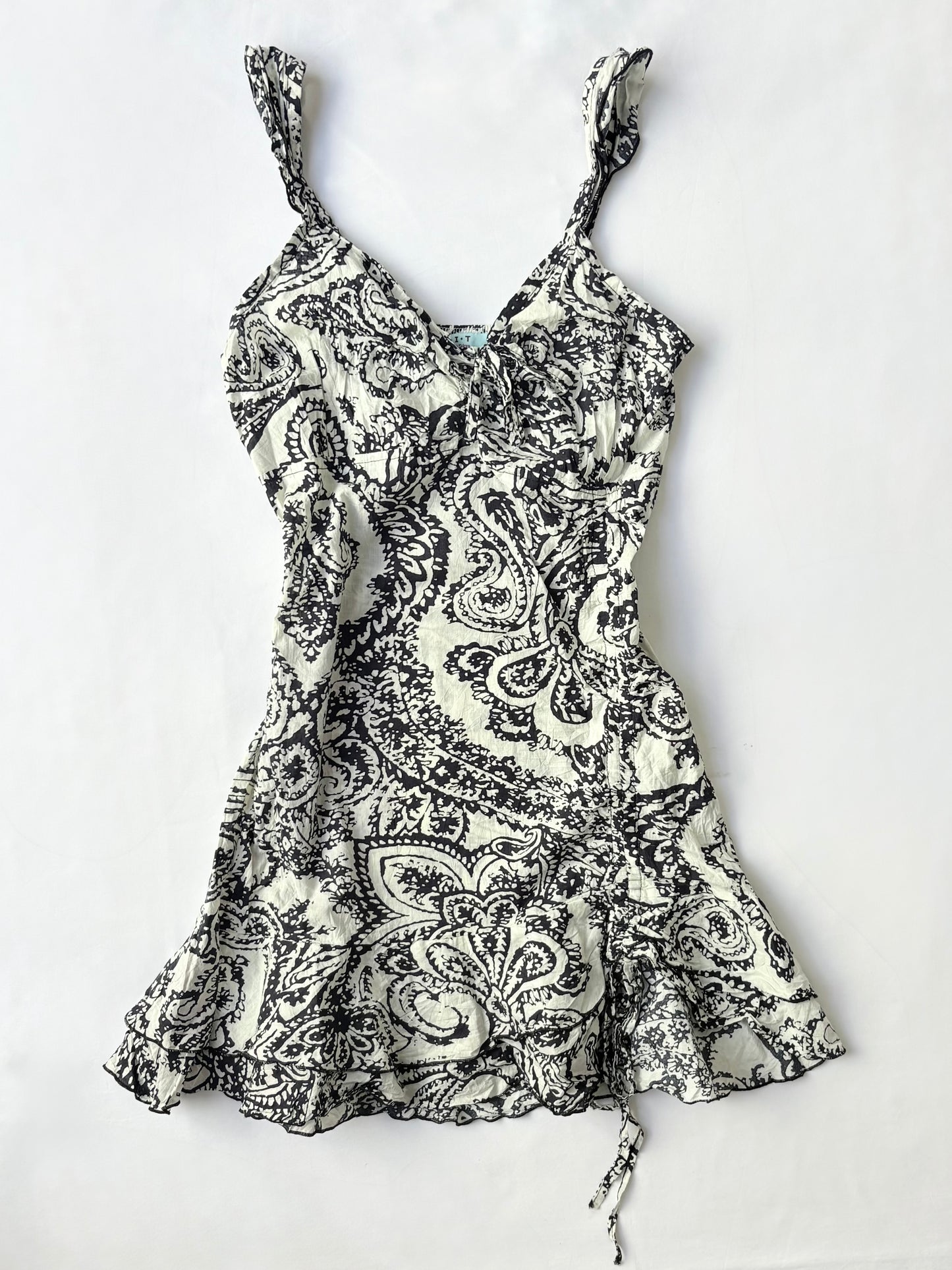 00’s B.I.T paisley mini dress | Size 8