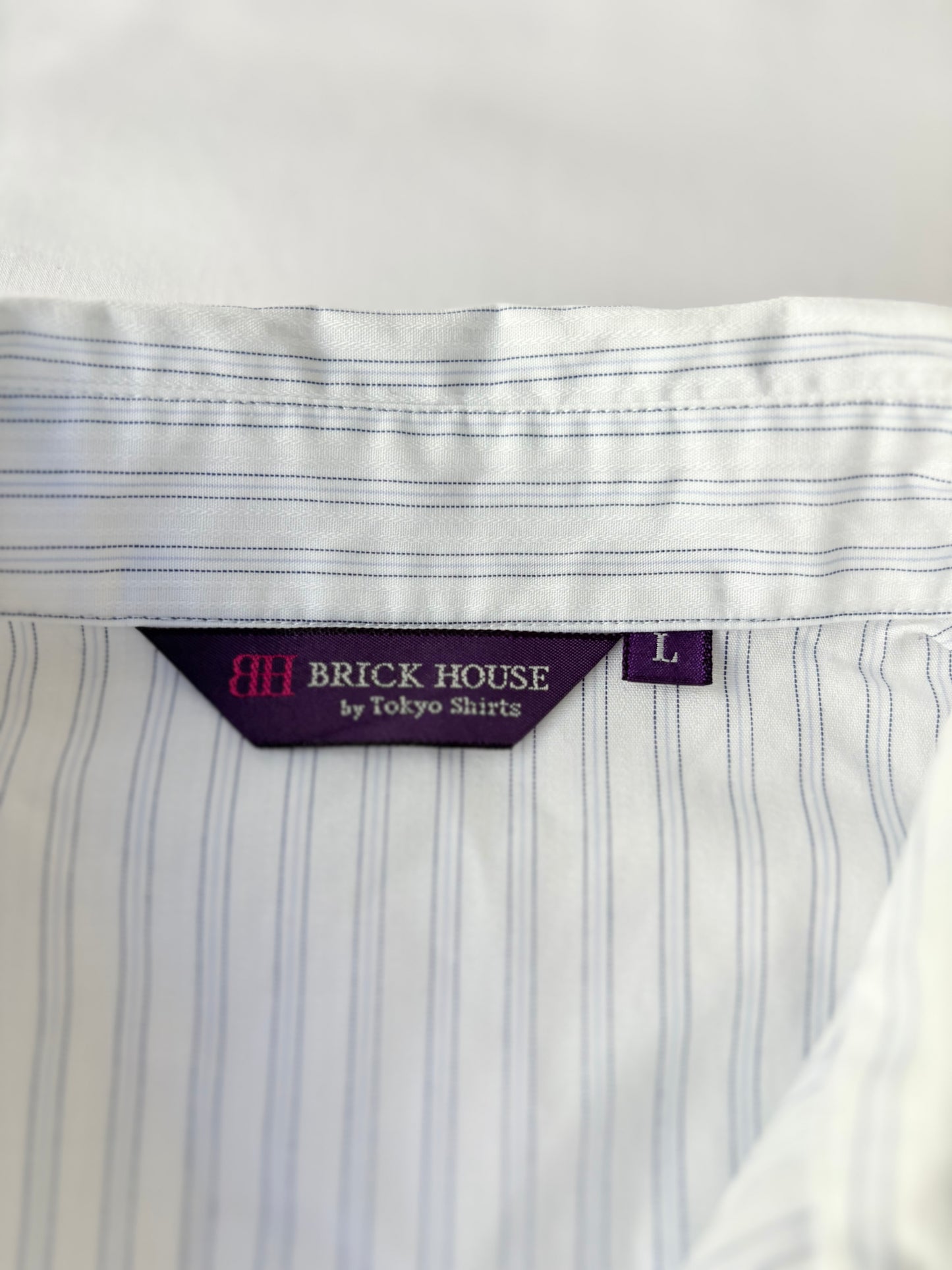 00’s Blue Brick House cinched shirt | Size 8