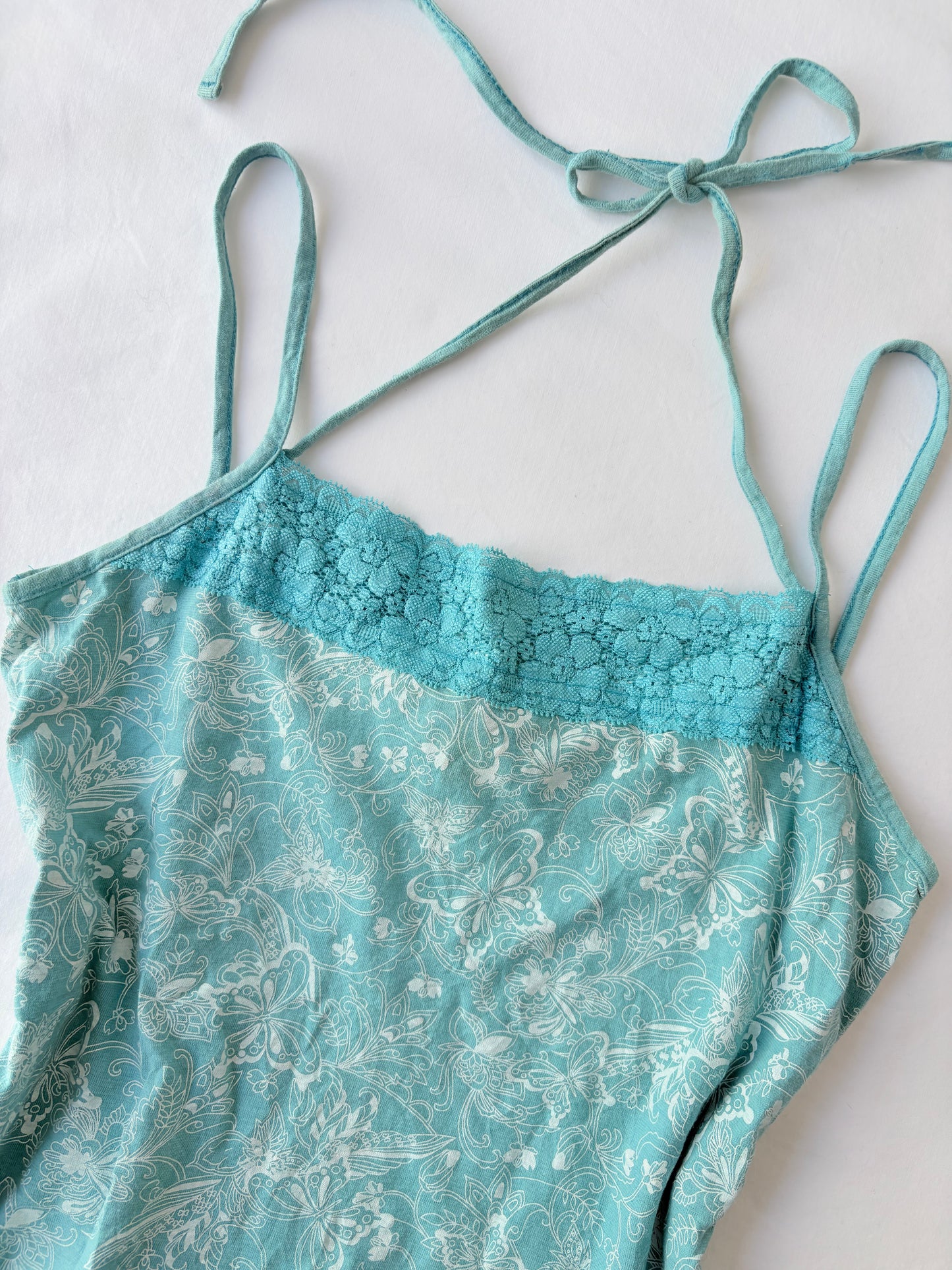 00’s Butterfly halter cami | Size 10-12