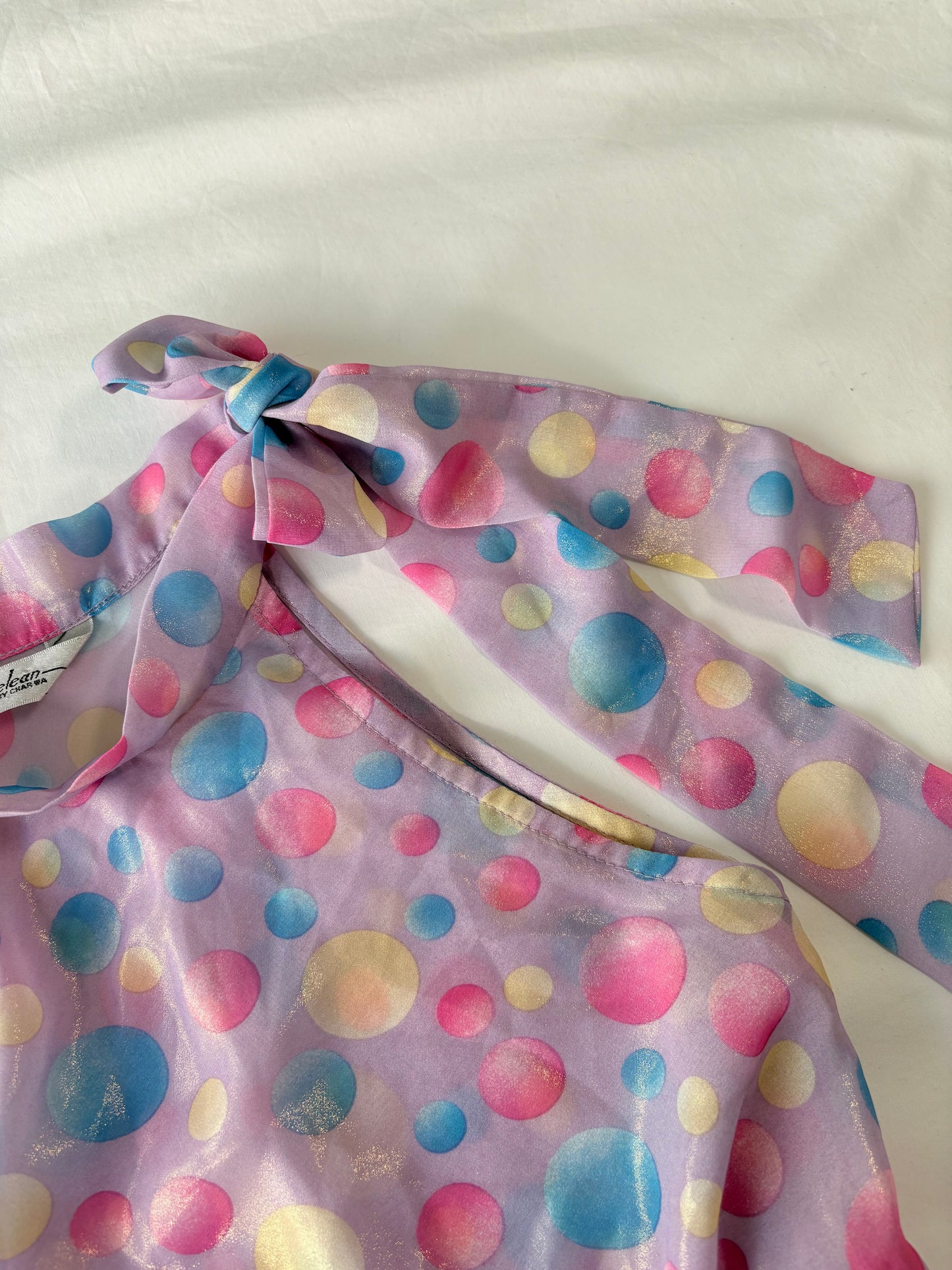 90’s Polka Dot shift top | Size 8-10