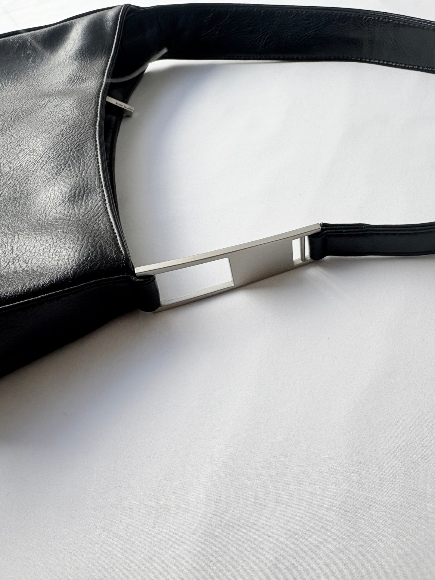 00’s River Island black shoulder bag
