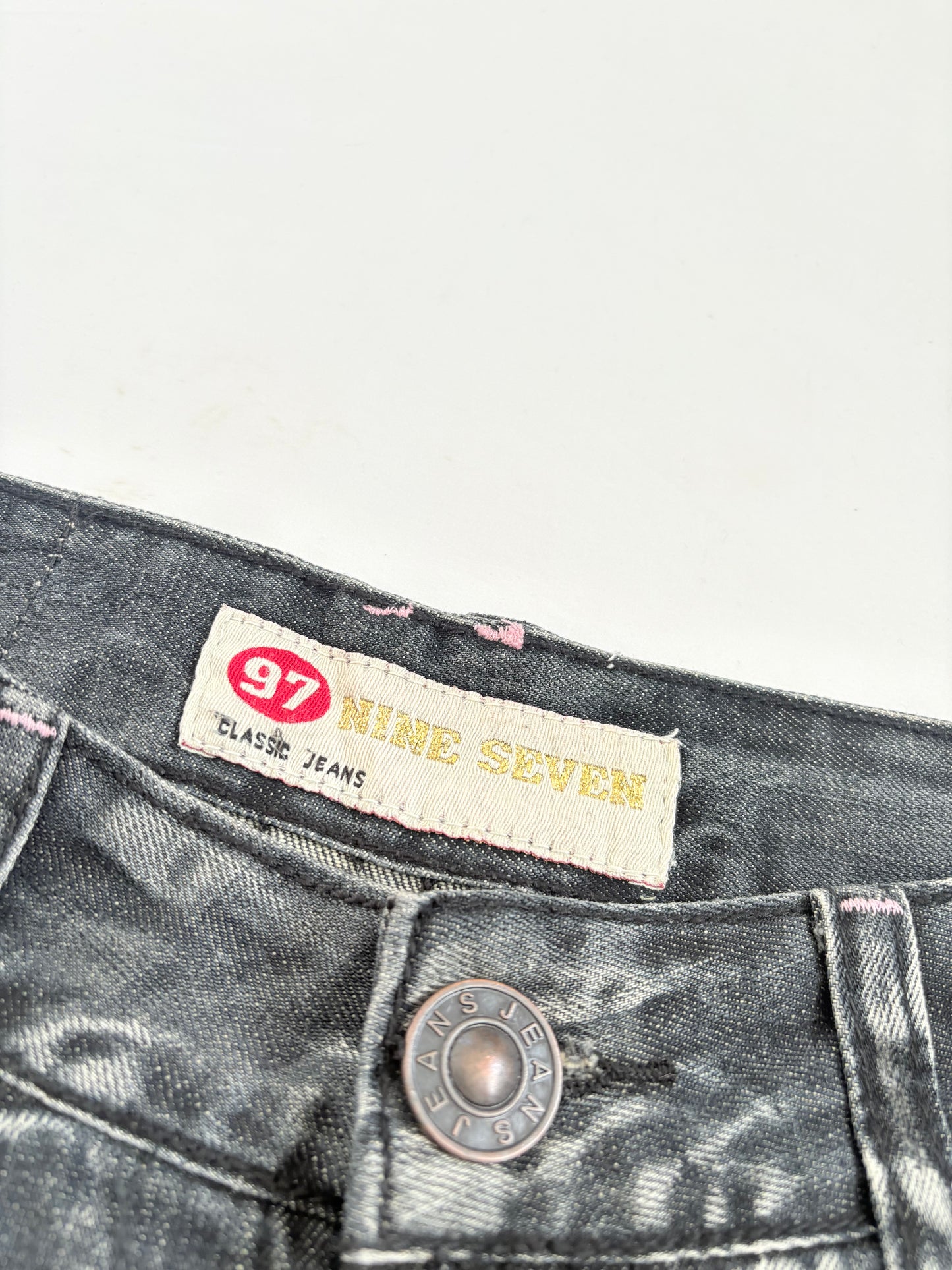00’s Nine Seven washed grey skirt | Size 10