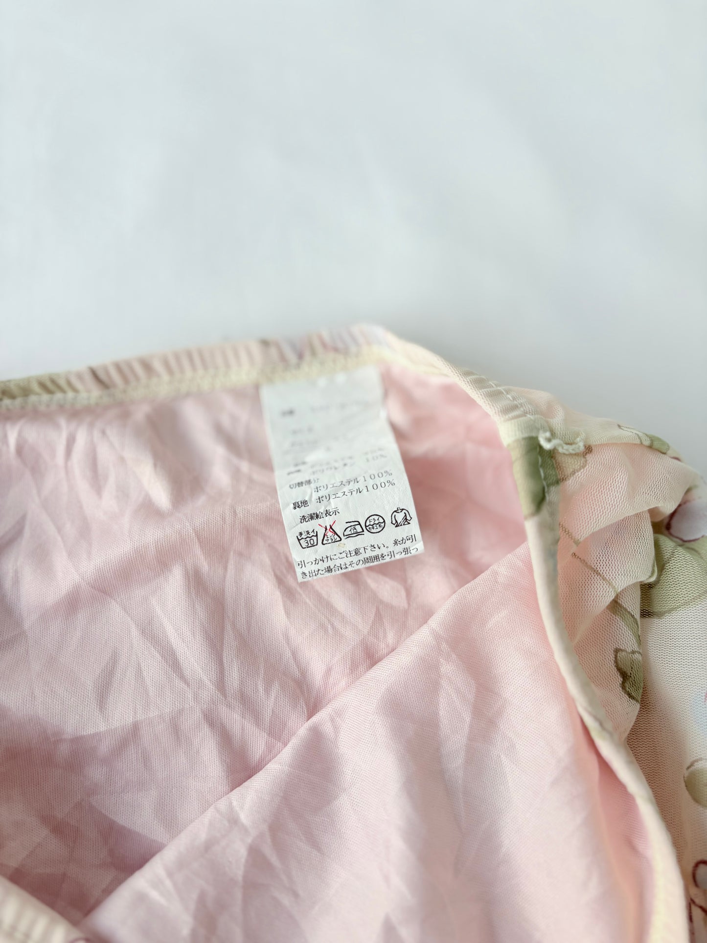 00’s Japanese tiered midi skirt | Size 10