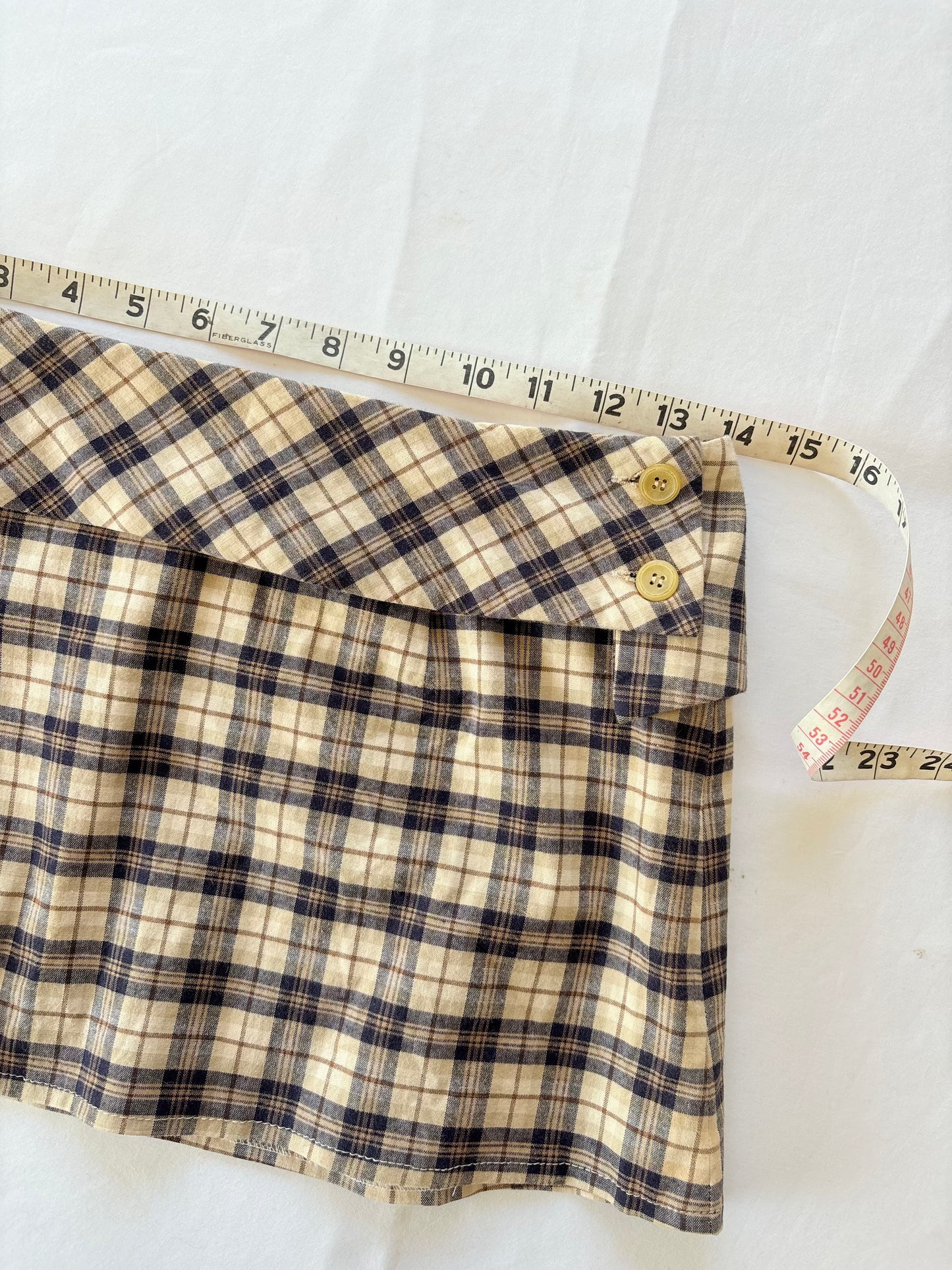 00’s Kinloch Anderson plaid mini skirt | Size 8