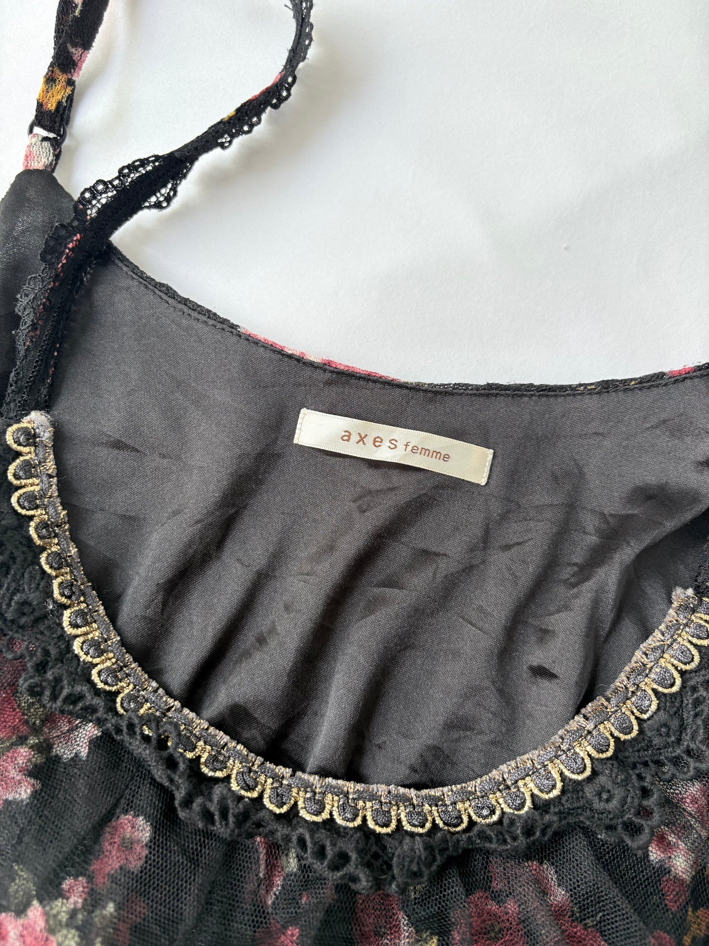 00’s Axes milkmaid mini dress | Size 10