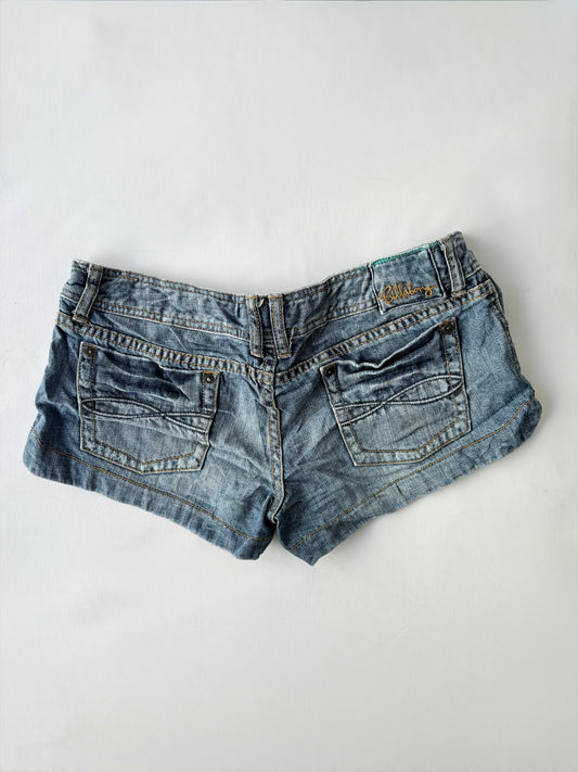 00’s Billabong low rise denim shorts | Size 10