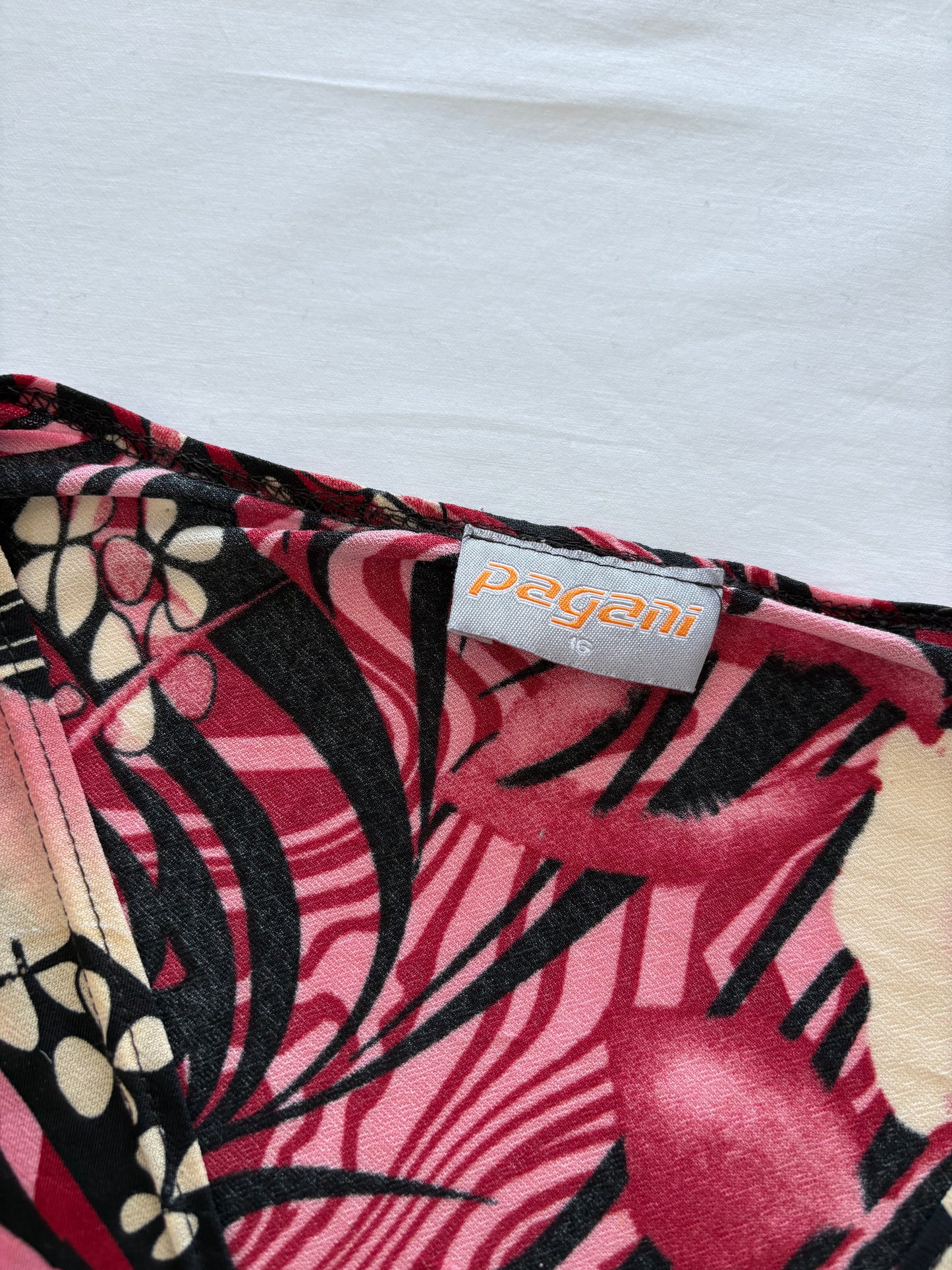 00’s Pagani tie top | Size 14-16