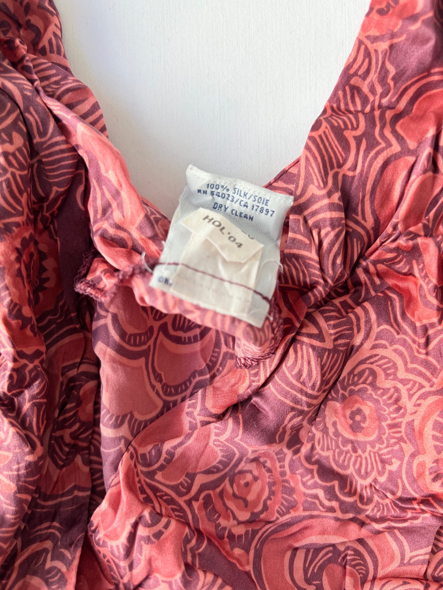 00’s Old Navy silk top | Size 8