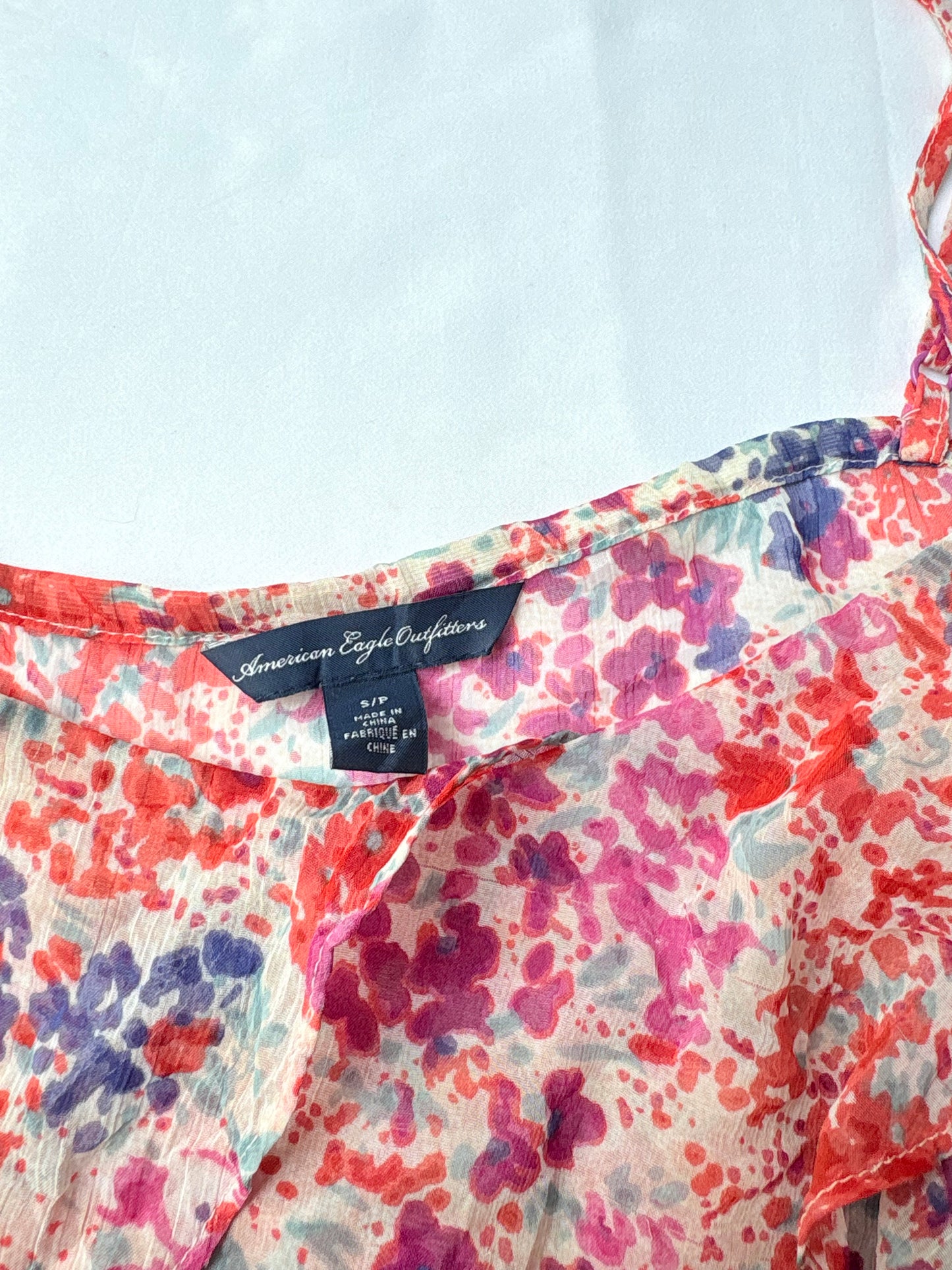 00’s American Eagle ruffle top | Size 10