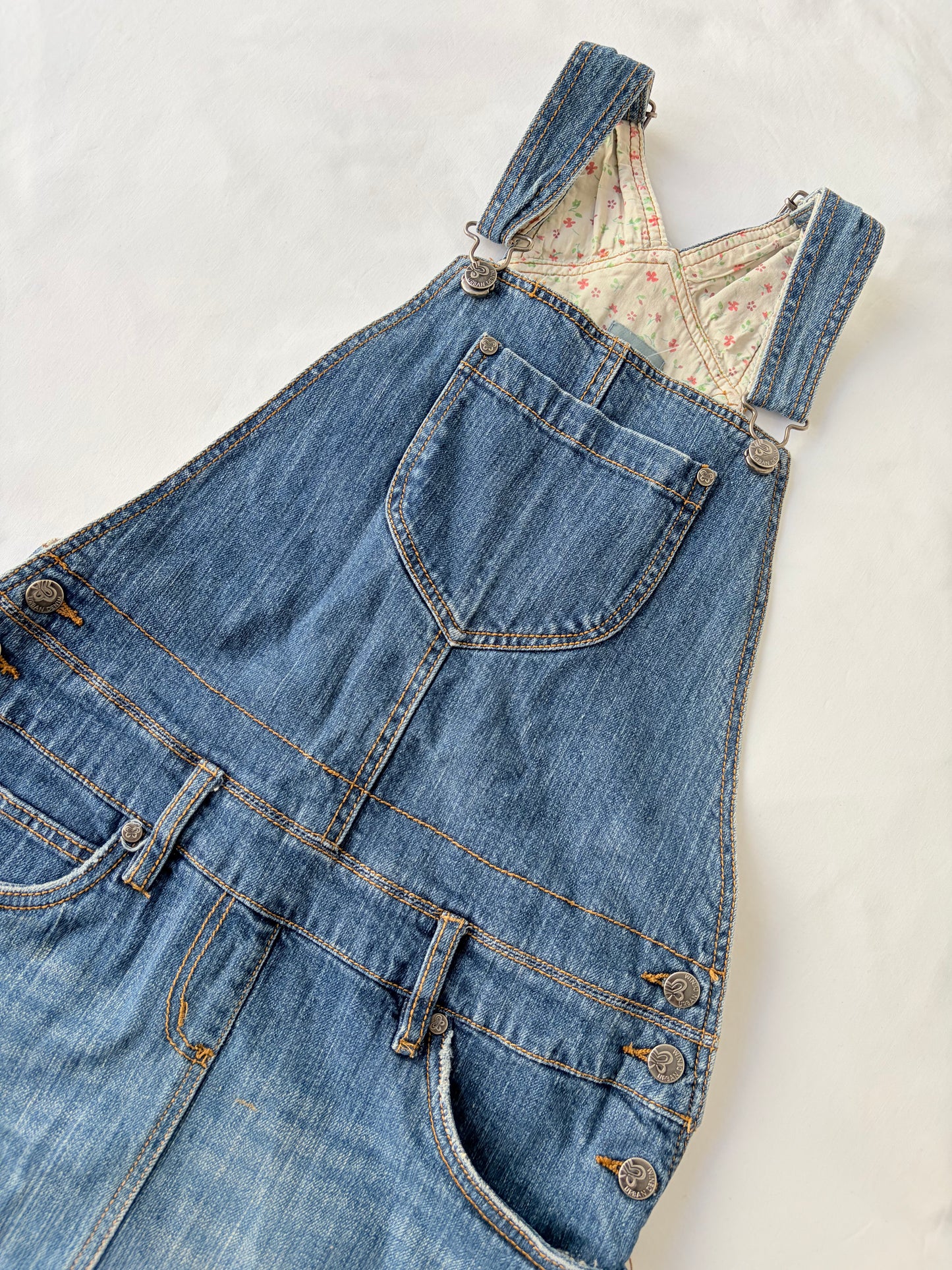 00’s Denim overall dress | Size 8