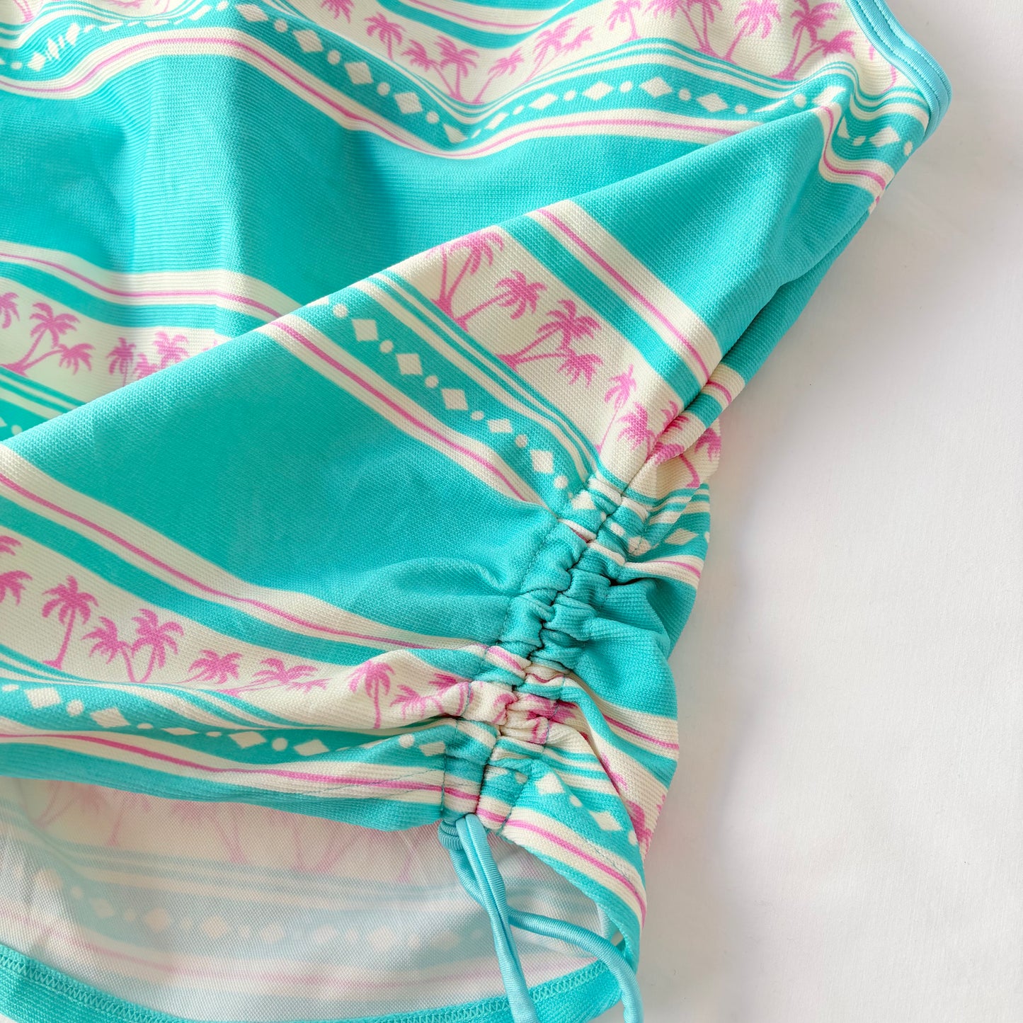 00’s Gathered palm tree tank | Size 8