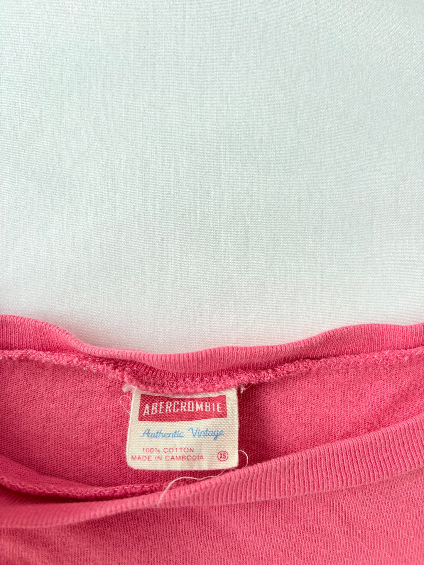 00’s Abercrombie boat neck tee | Size 8-10