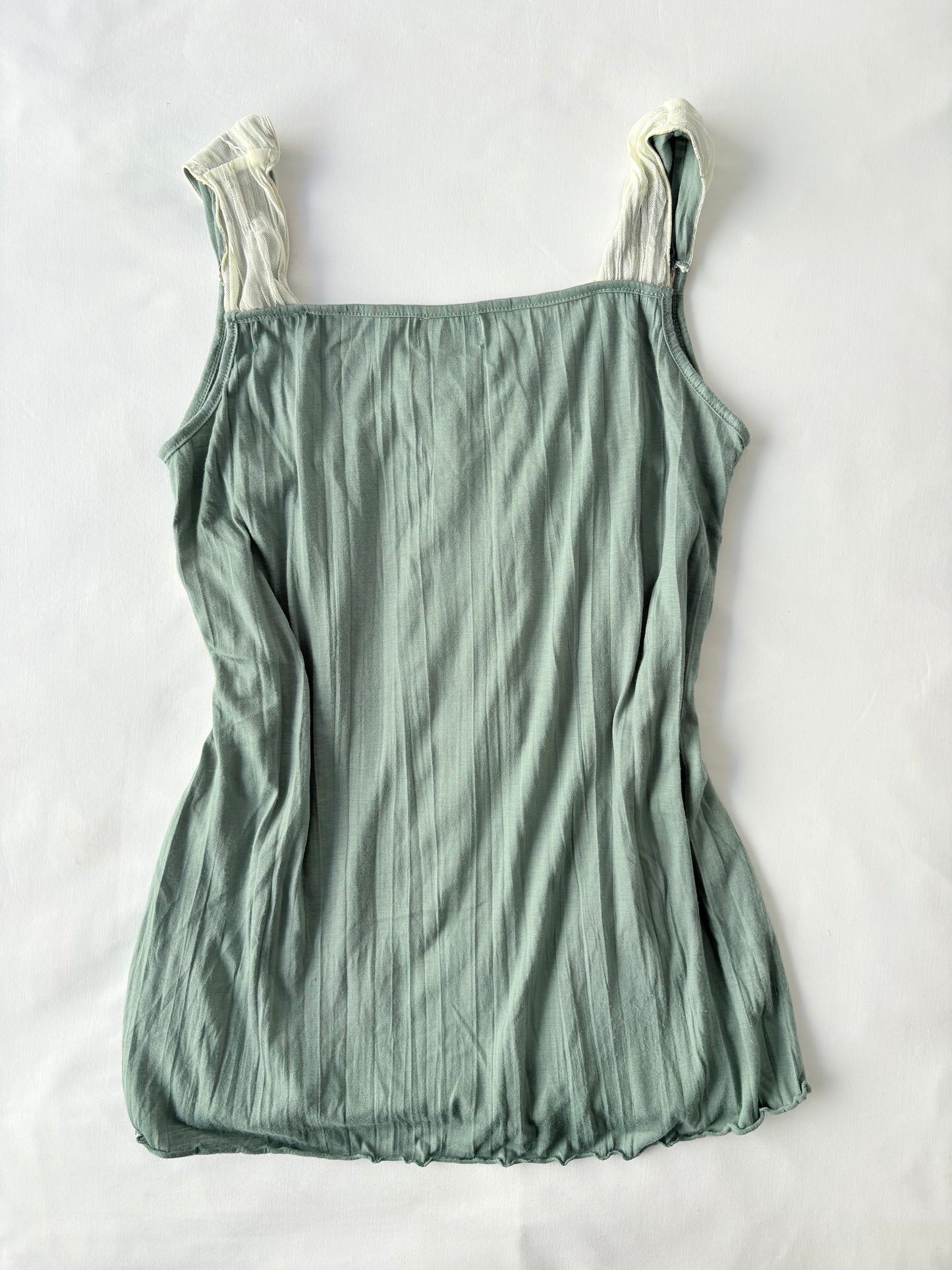 00’s Drea sage green top | Size 12