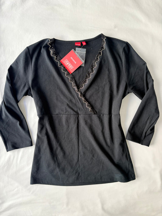 00’s Esprit beaded top | Size large
