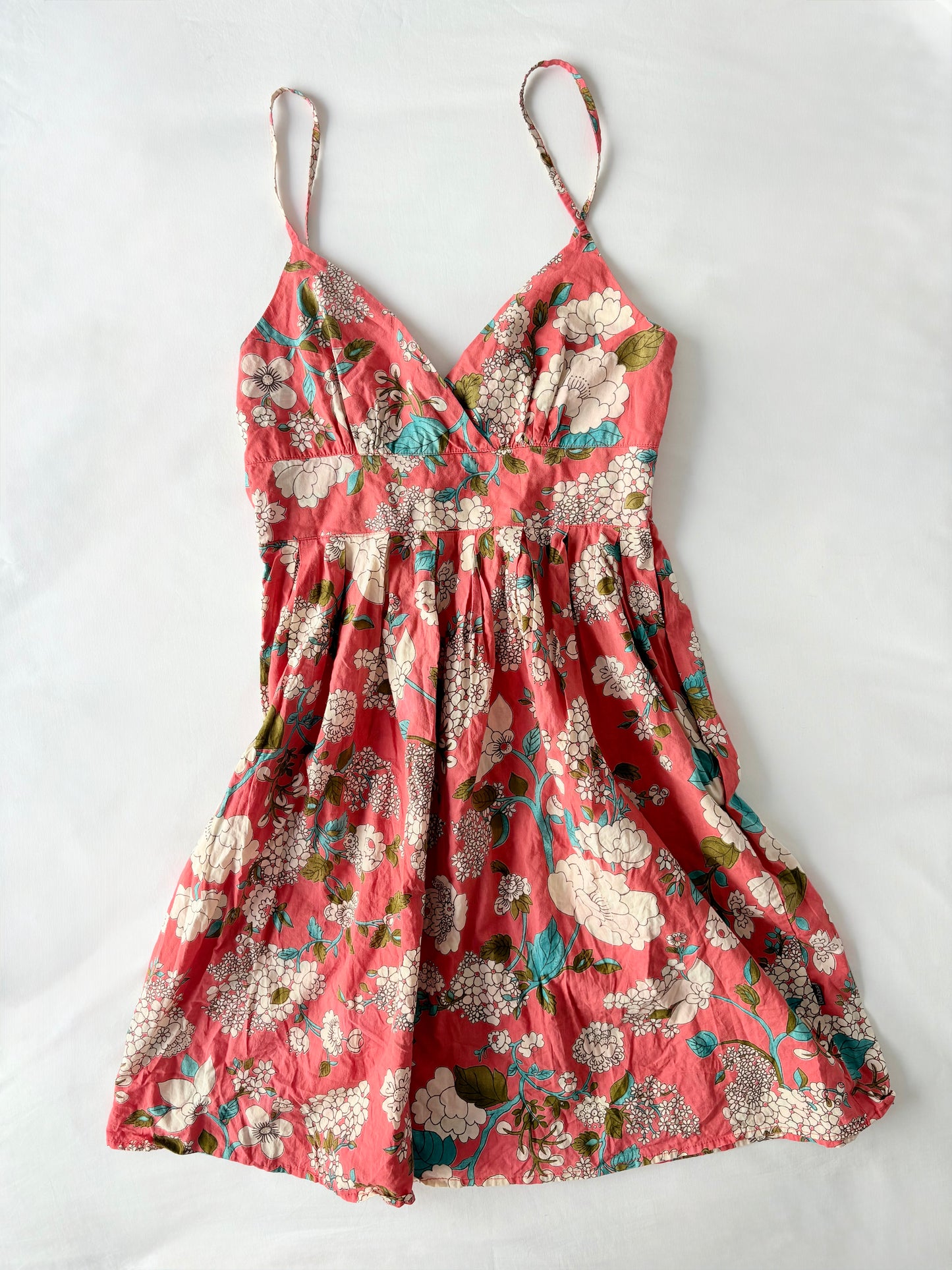 00’s Floral mini sun dress | Size 10