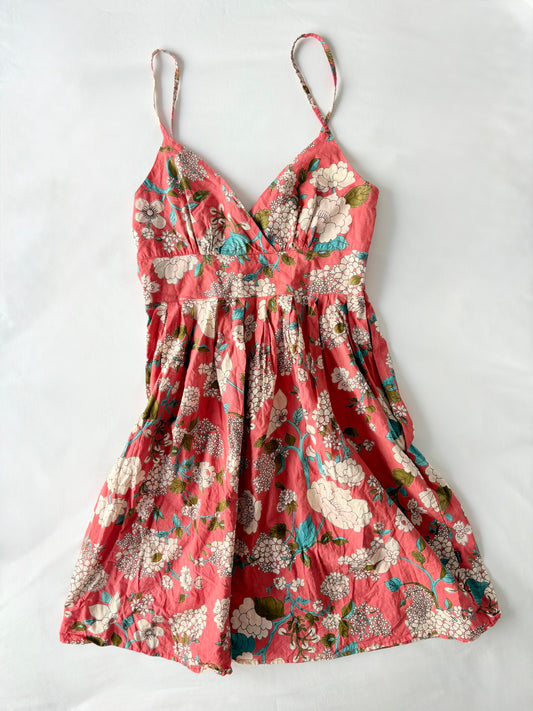 00’s Floral mini sun dress | Size 10