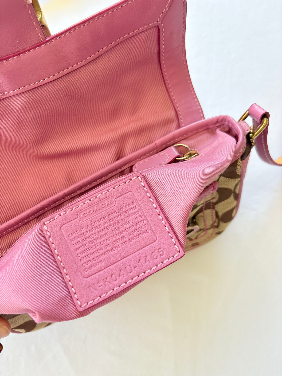 2004 Coach soho heart signature bag