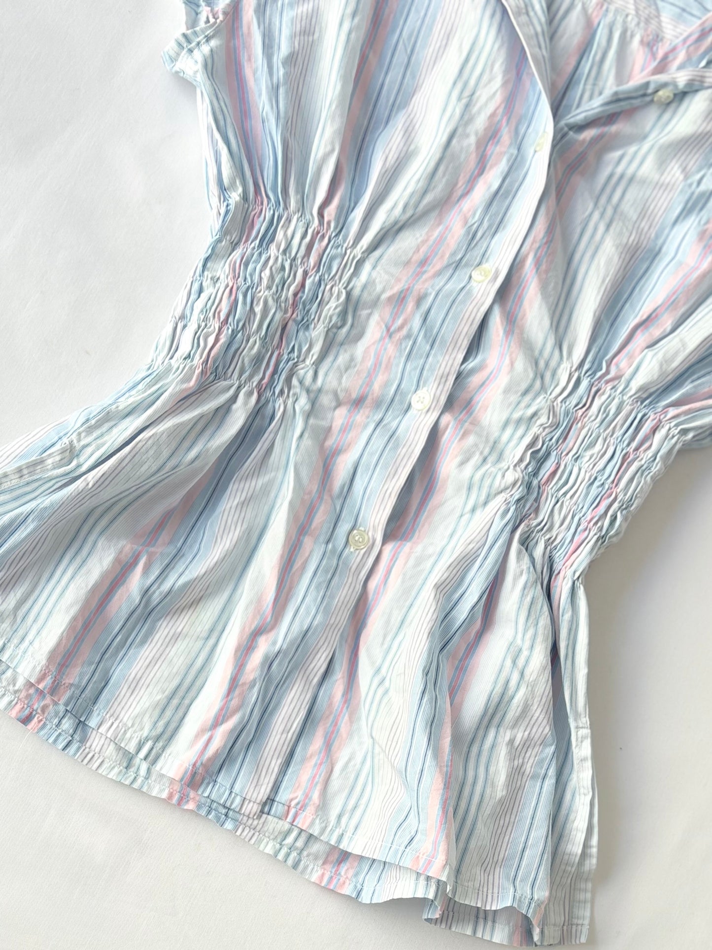 00’s Belle Maison cinched shirt | Size 12