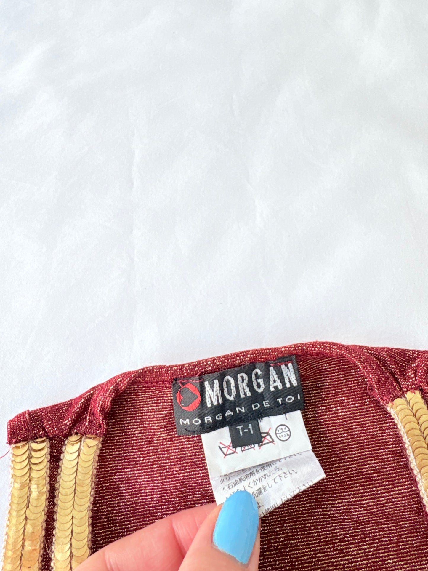 00’s Morgan De Toi glitter tank | Size XS