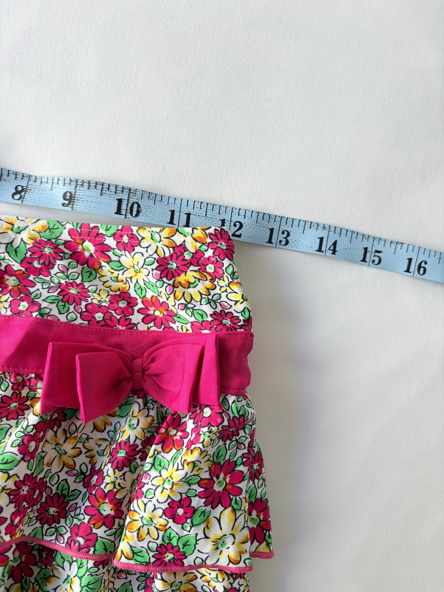 00’s Japanese floral mini skirt | Size 6
