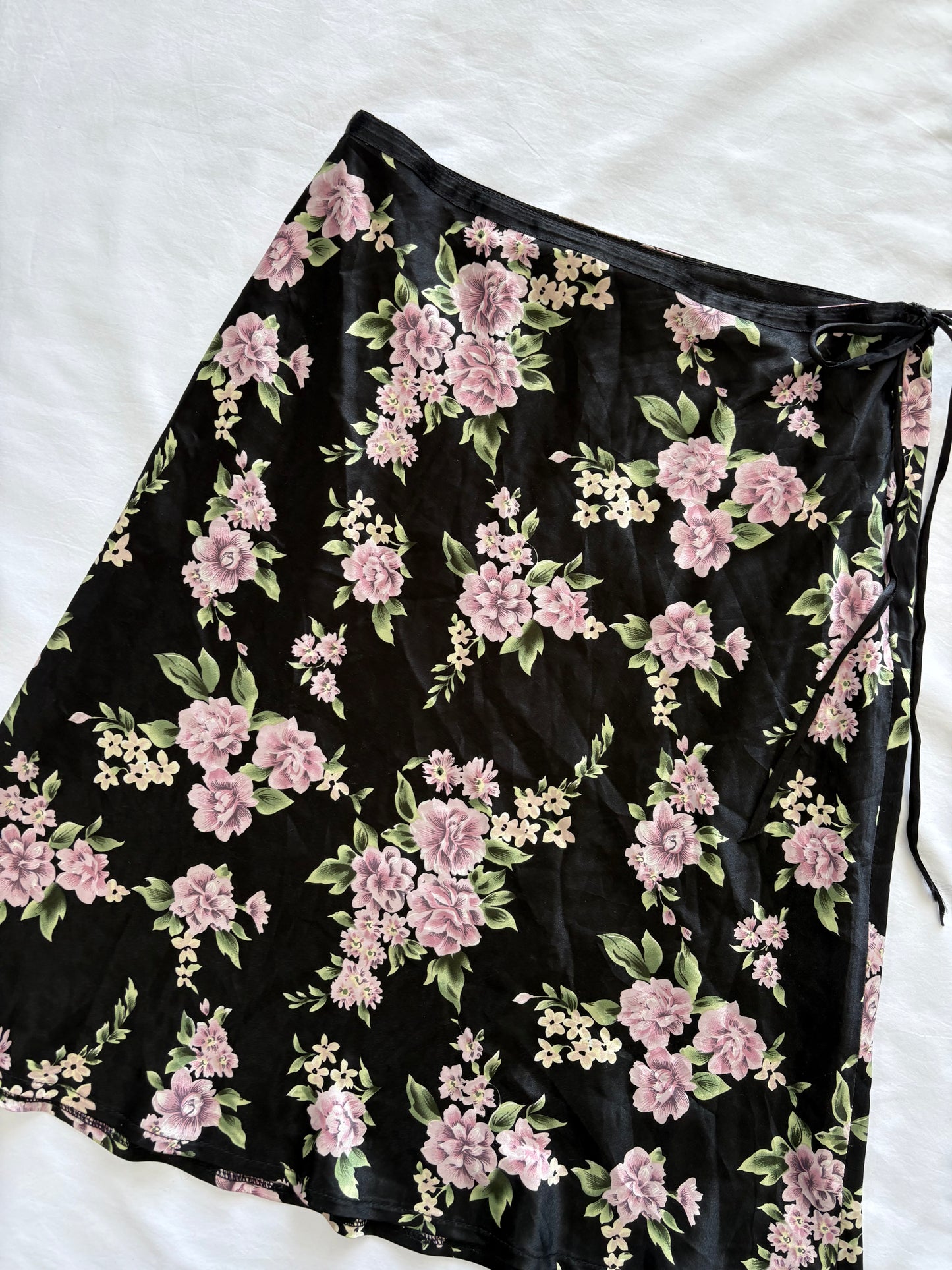 00’s Floral midi skirt | Size 10