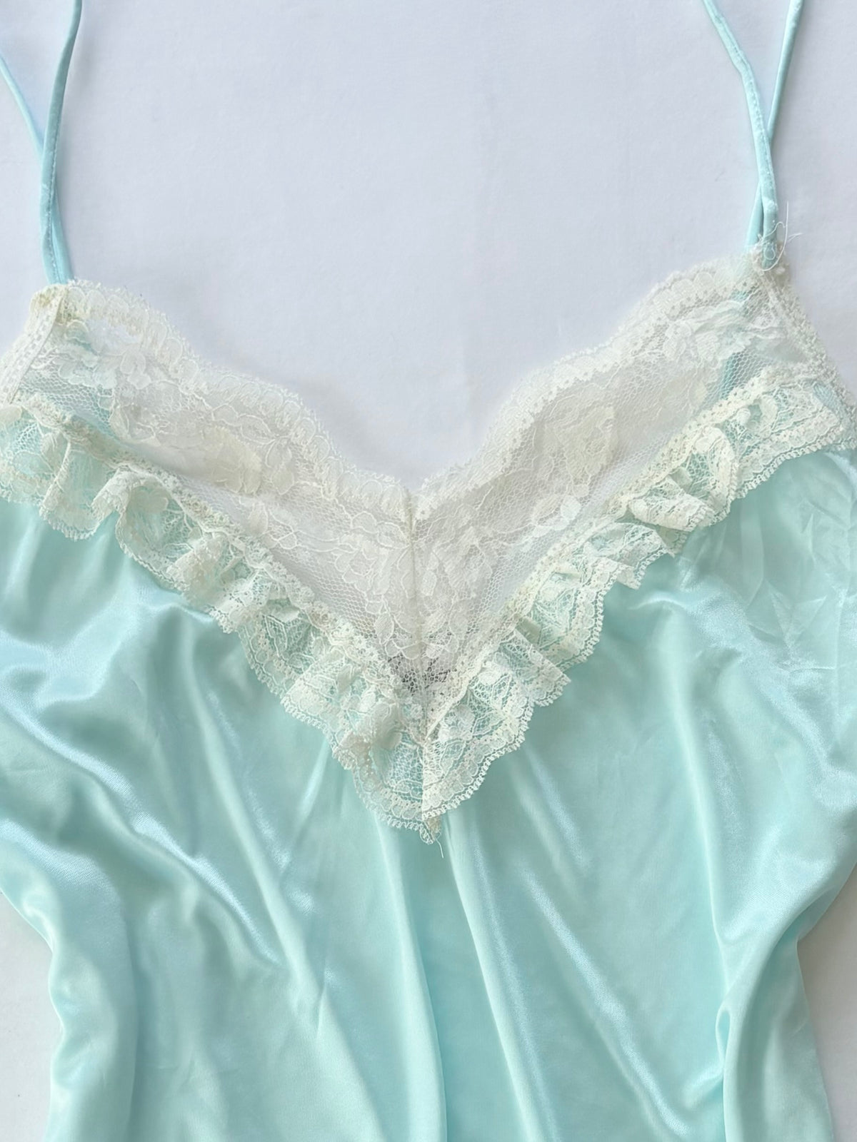 00’s Baby blue lace cami | Size large
