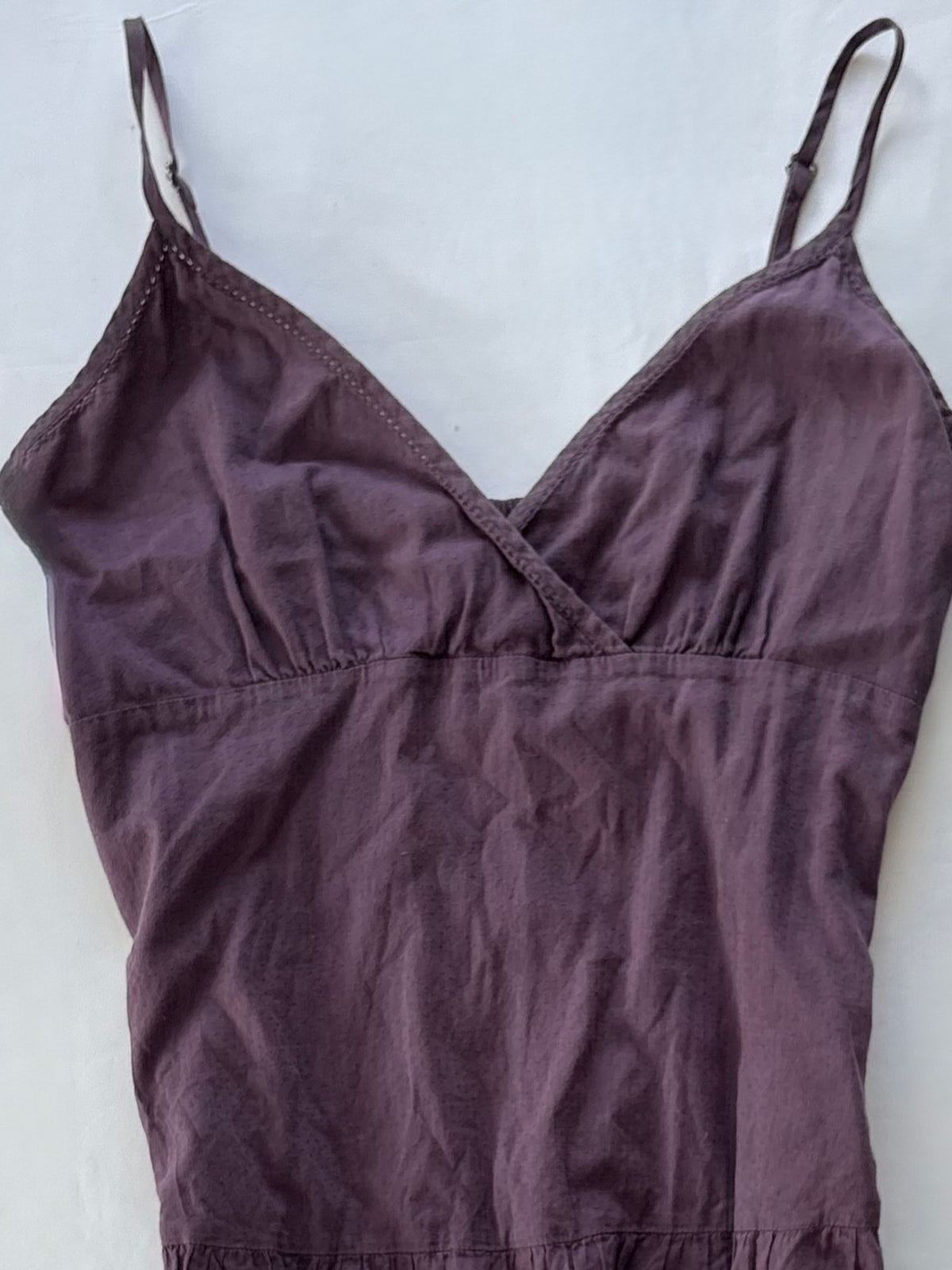 00’s Fat Face purple midi dress | Size 10