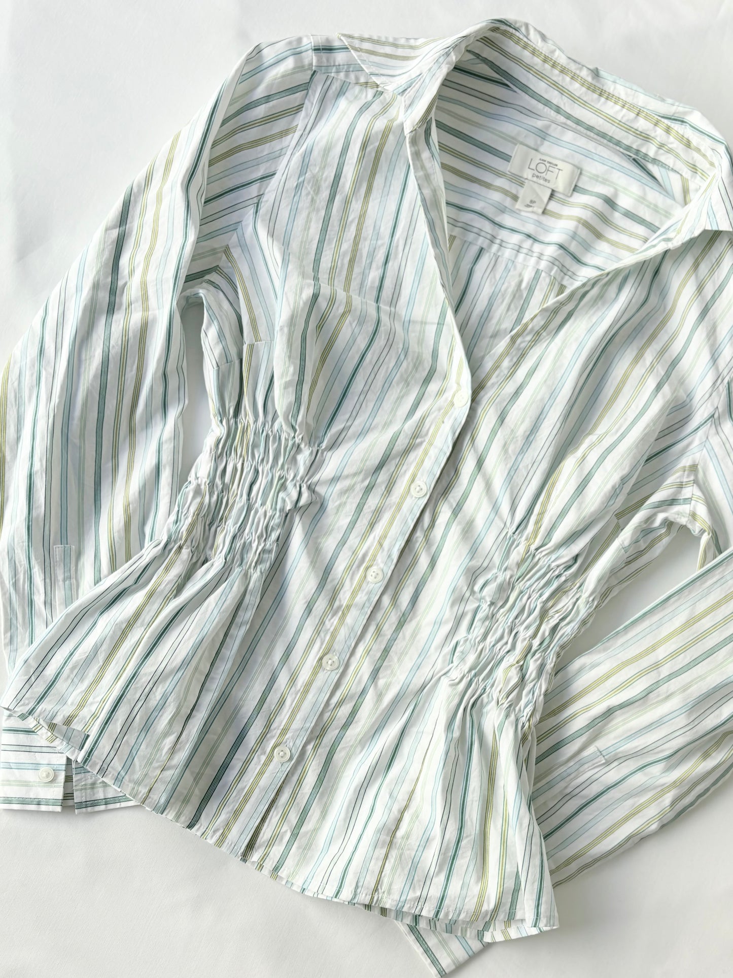00’s Ann Taylor cinched shirt | Size 10