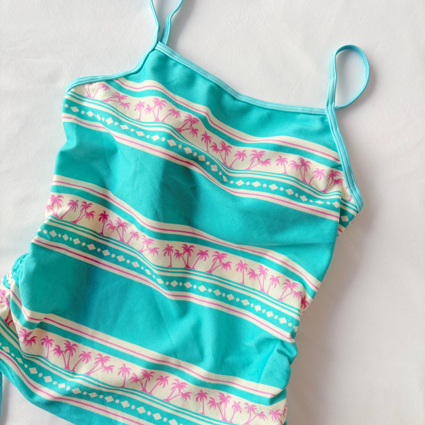 00’s Gathered palm tree tank | Size 8