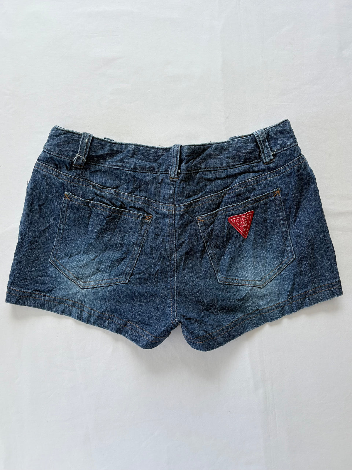 00’s Fiorucci lace up low rise shorts | Size 6