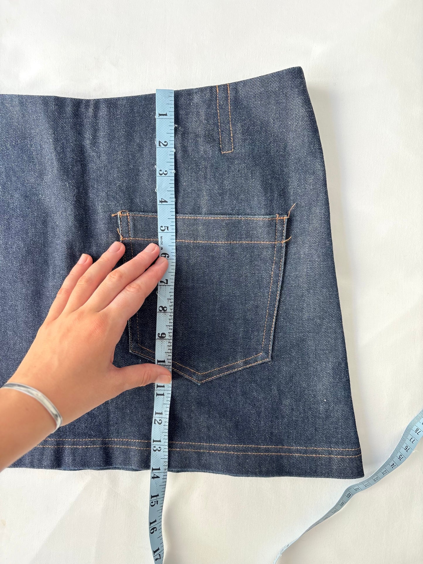00’s Smith & Western denim skirt | Size 10