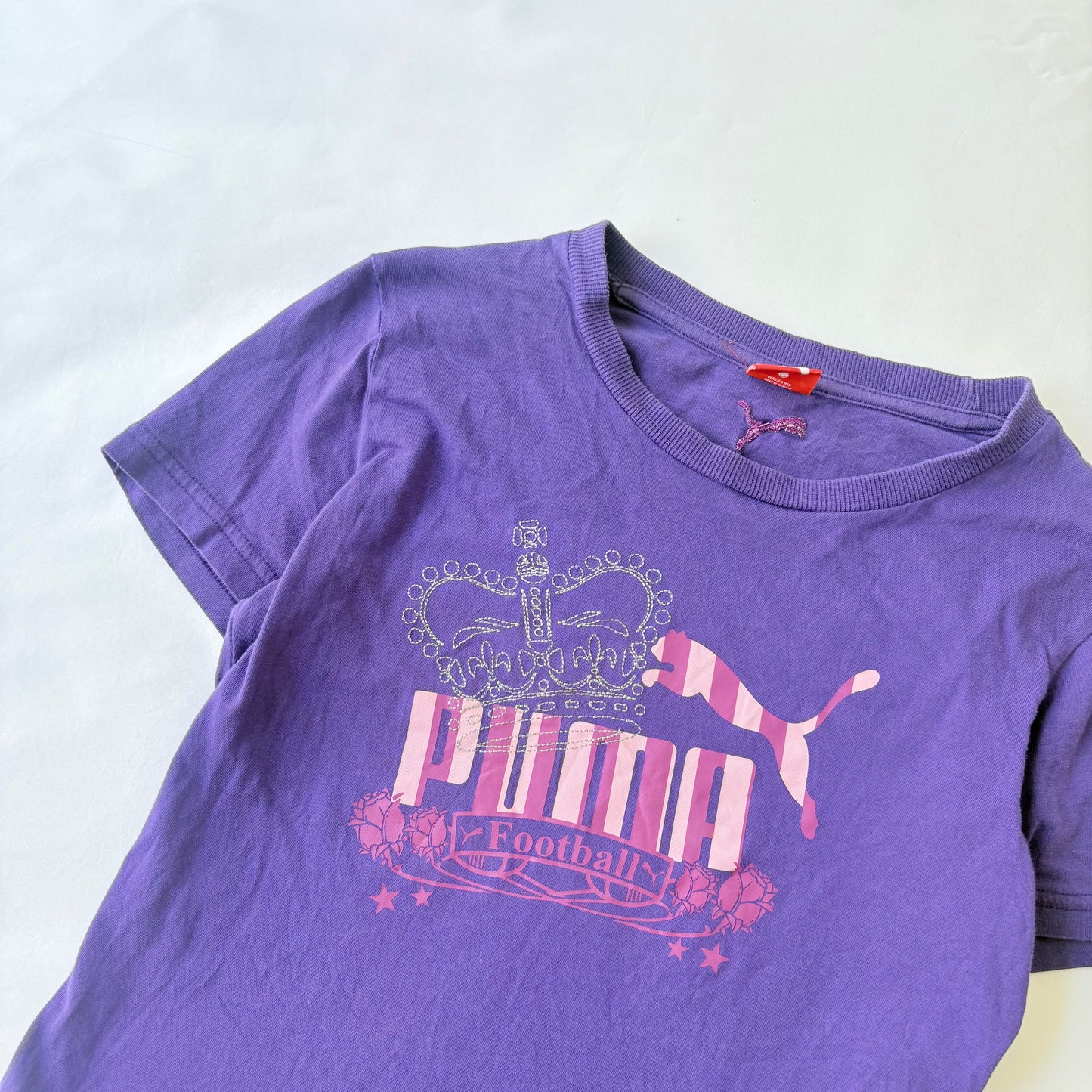 00’s Puma crown baby tee | Size 8-10
