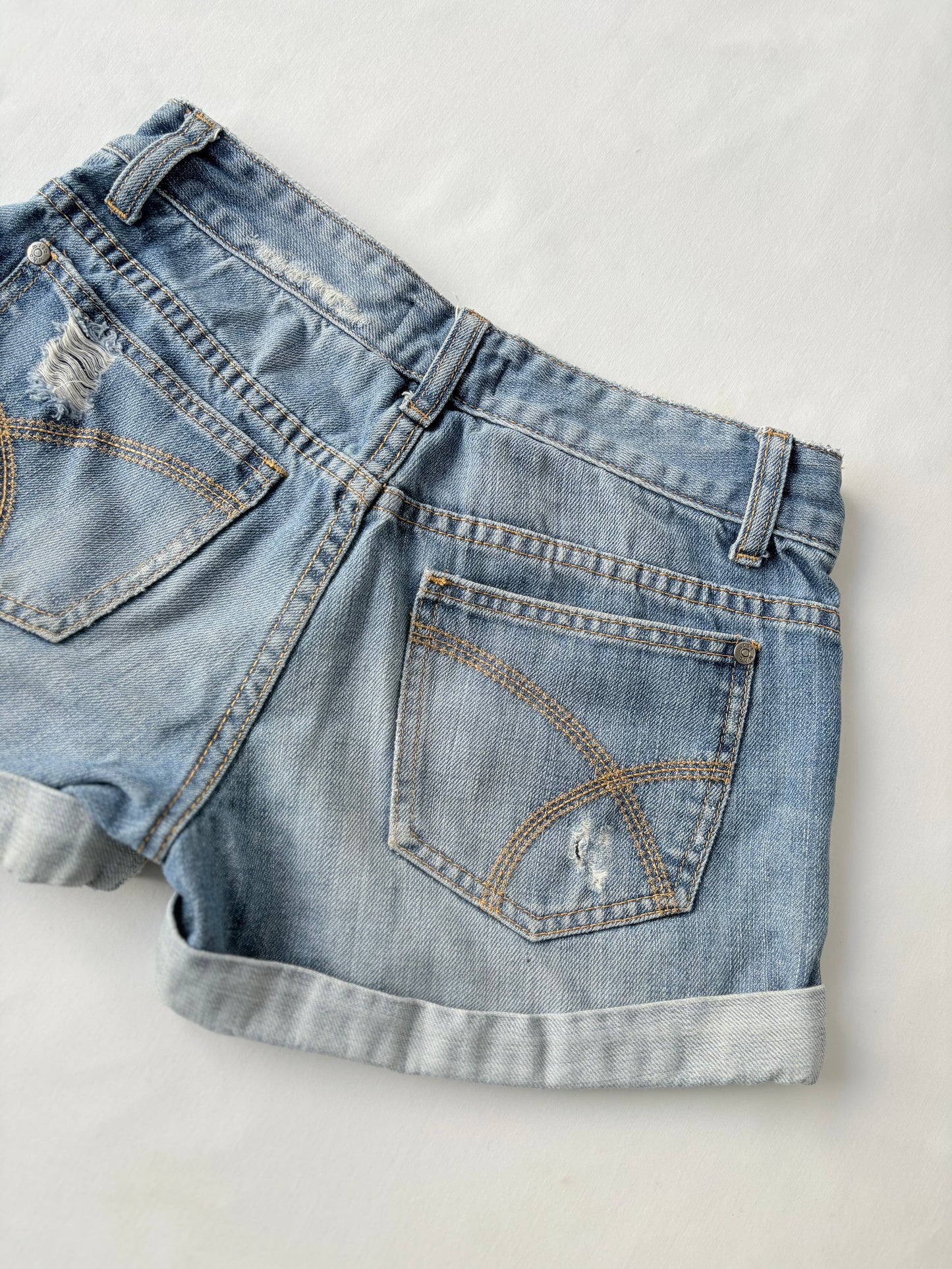 00’s Miss Who denim shorts | Size 8