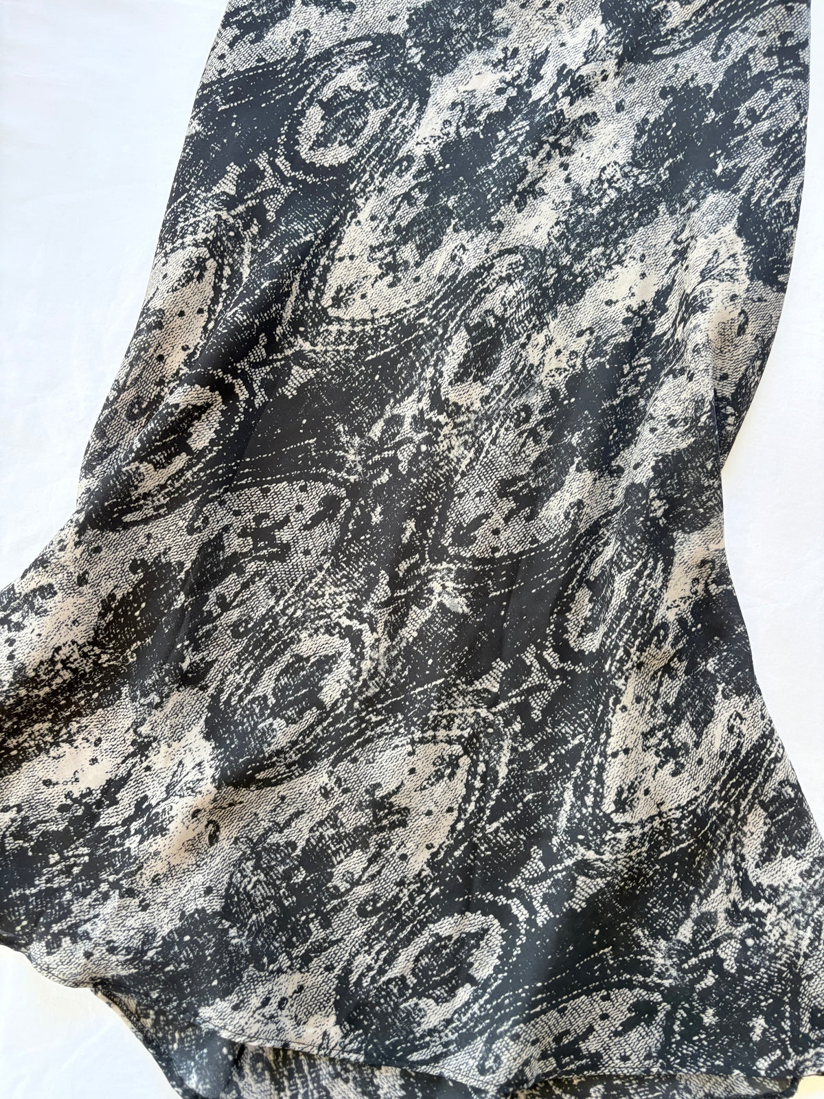 00’s Ella J patterned midi skirt | Size 12-14