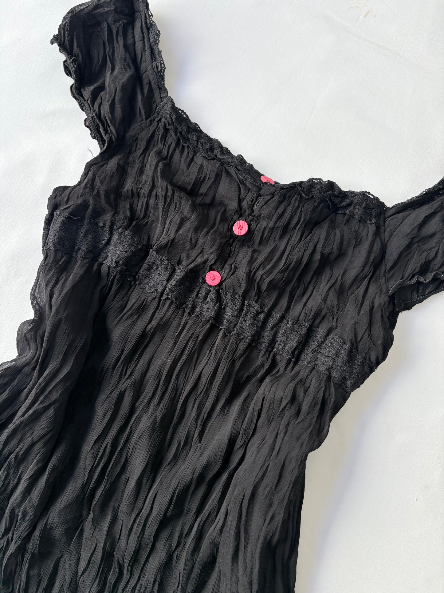 00’s Paix et Doux babydoll top | Size 14