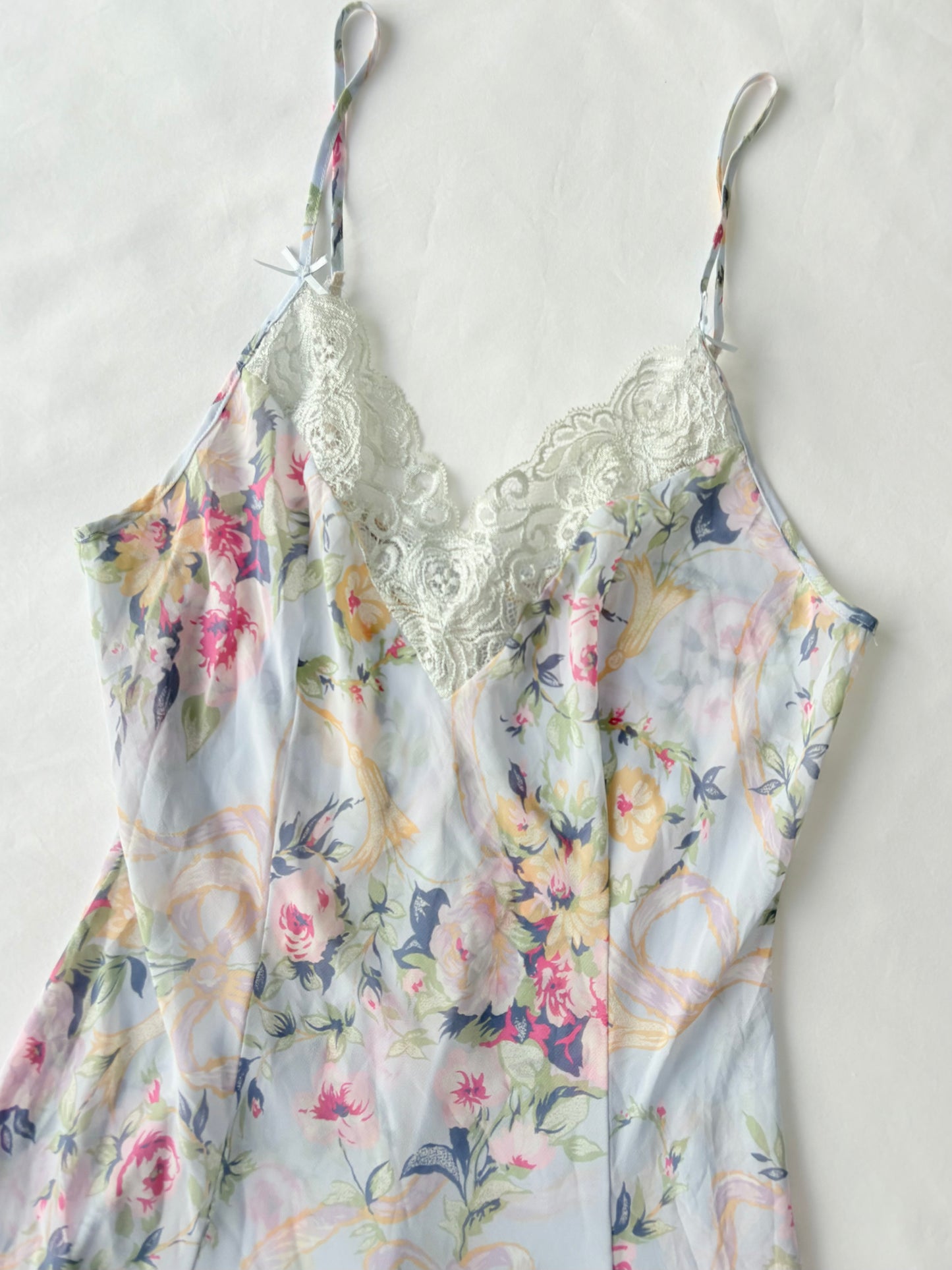 00’s Japanese bow mini dress | Size 8