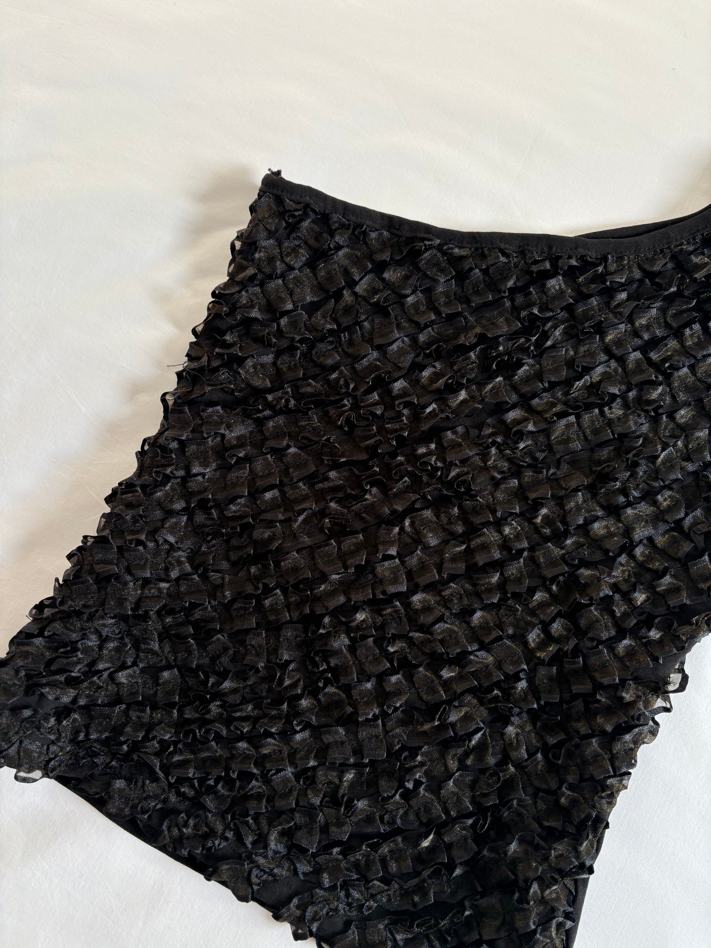 Textured one shoulder tank | Size 6-8