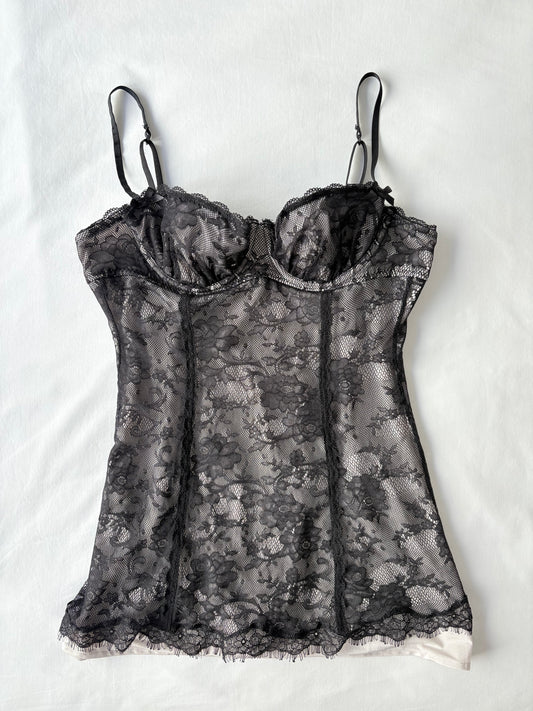 00’s Lace micro mini dress | Size 12
